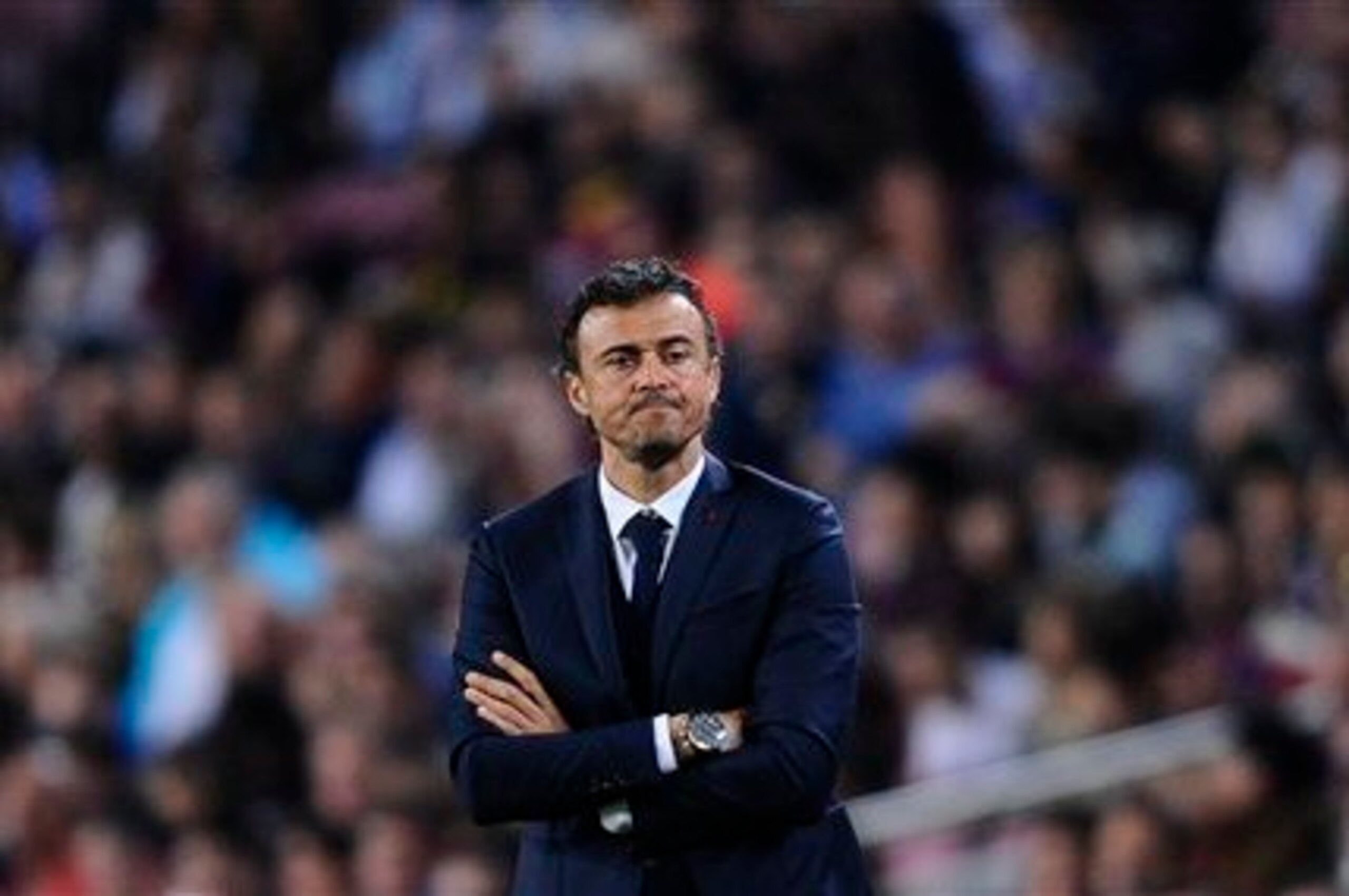 Luis Enrique wasn't able to inspire his troops to victory.