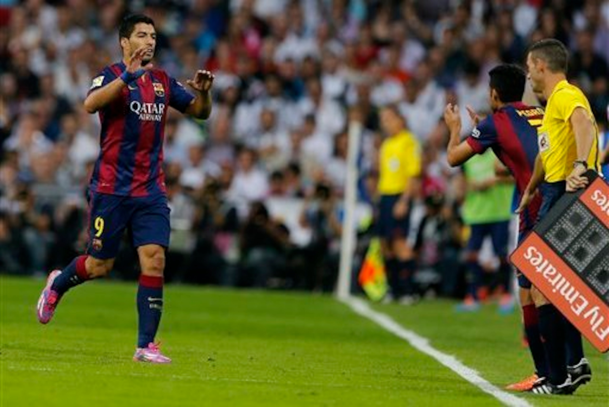 With Suarez in situ, Pedro is no longer a guaranteed starter. With Suarez in situ, Pedro is no longer a guaranteed starter.