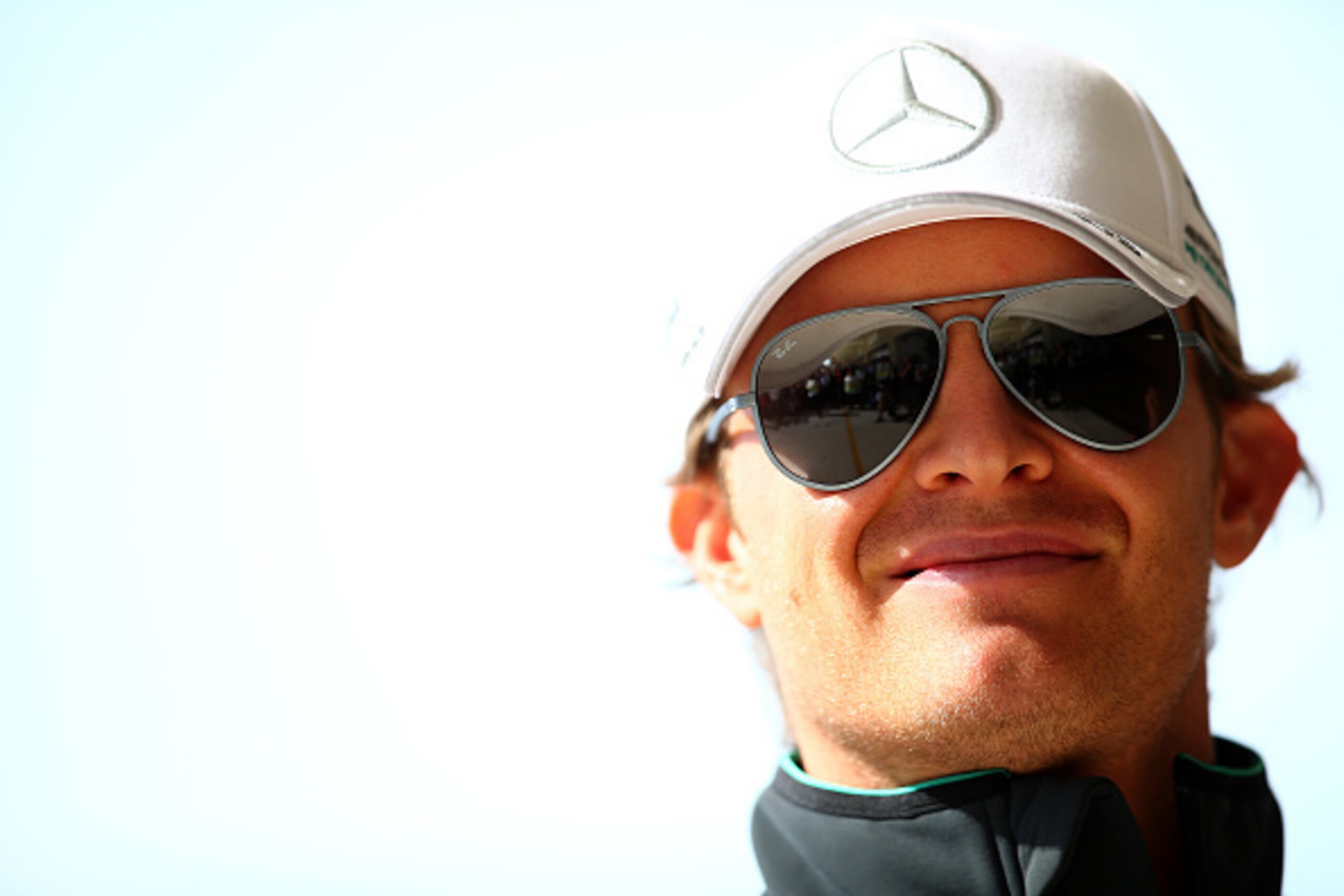 AUSTIN, TX - NOVEMBER 02:  Nico Rosberg of Germany and Mercedes GP leaves the drivers' parade before the United States Formula One Grand Prix at Circuit of The Americas on November 2, 2014 in Austin, United States.  (Photo by Mark Thompson/Getty Images)