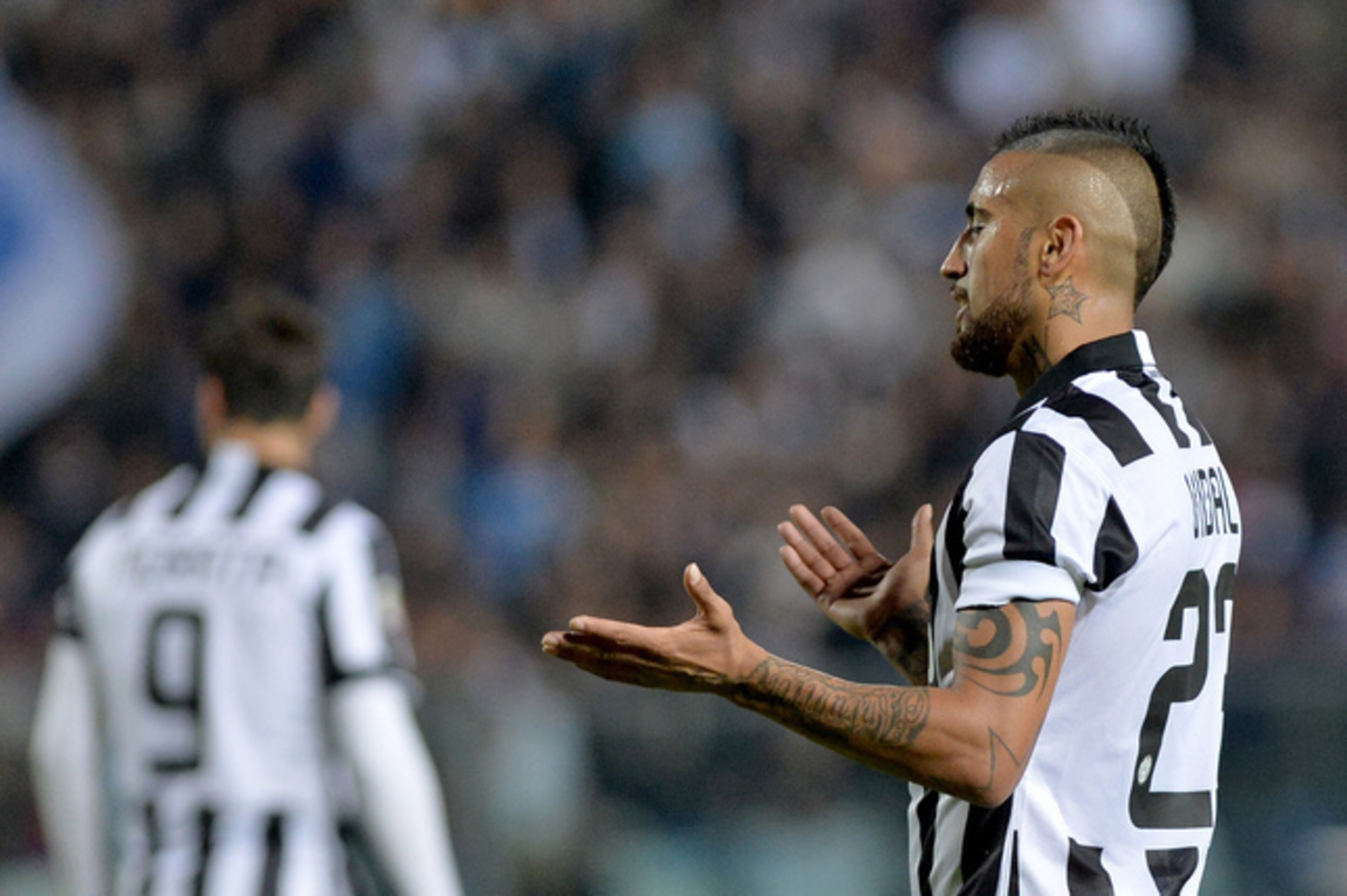 Arturo Vidal and his Juve teammates have yet to make a sizeable dent in this season's competition.