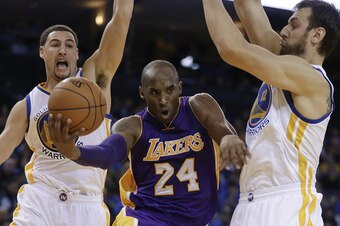 Kobe Bryant has averaged 24.8 points per game this season while shooting 41.8 percent.