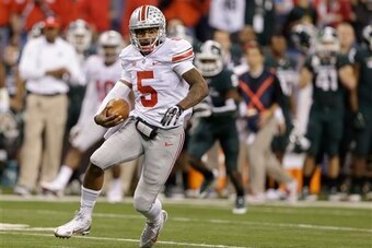 Braxton Miller's ability as a runner could make him an intriguing option as a running back.