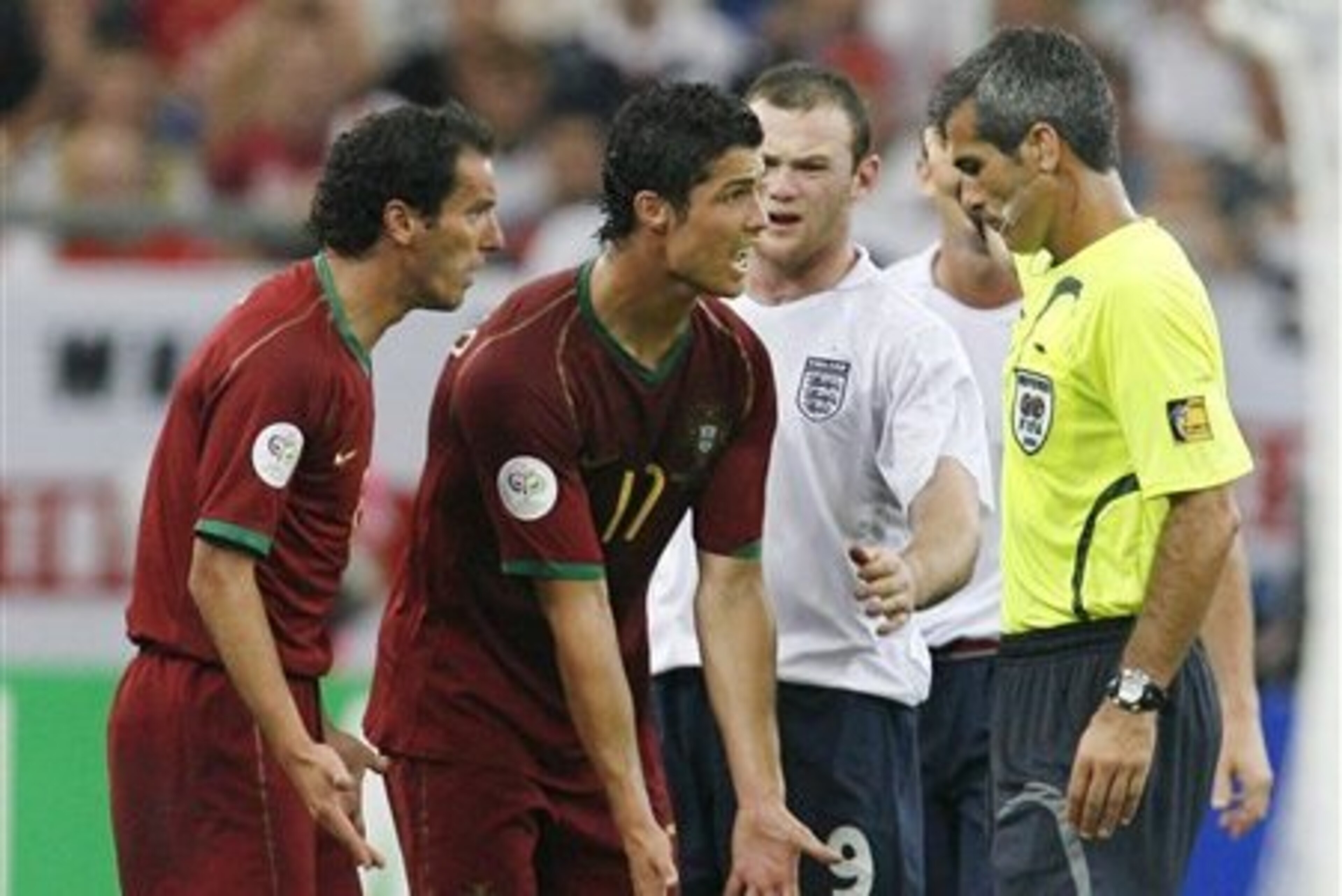 The pair's one conflict came at the 2006 World Cup