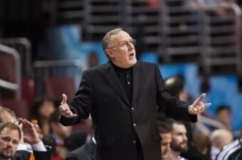 Dec 04, 2012; Philadelphia, PA, USA; Minnesota Timberwolves head coach Rick Adelman during the fourth quarter against the Philadelphia 76ers at the Wachovia Center. The Timberwolves defeated the Sixers 105-88. Mandatory Credit: Howard Smith-USA TODAY Spor