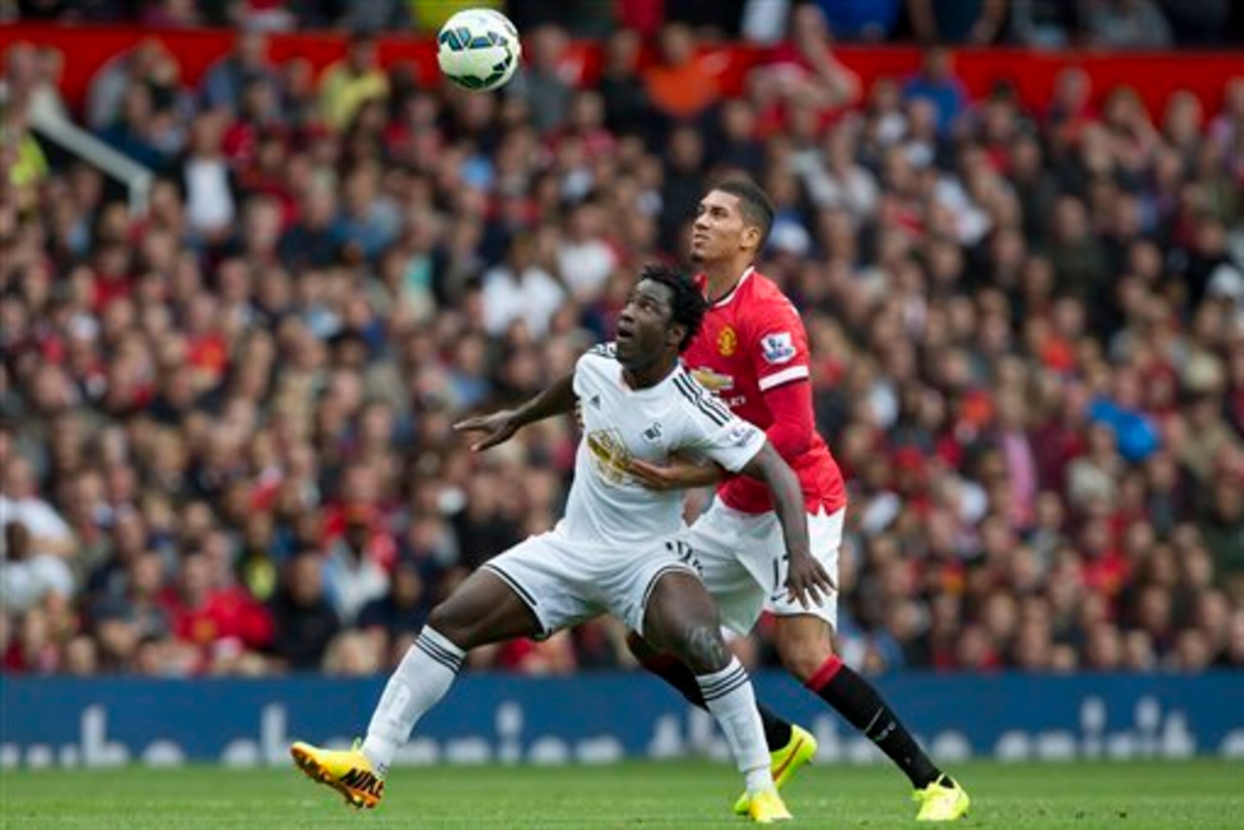 Bony is Swansea's danger man.