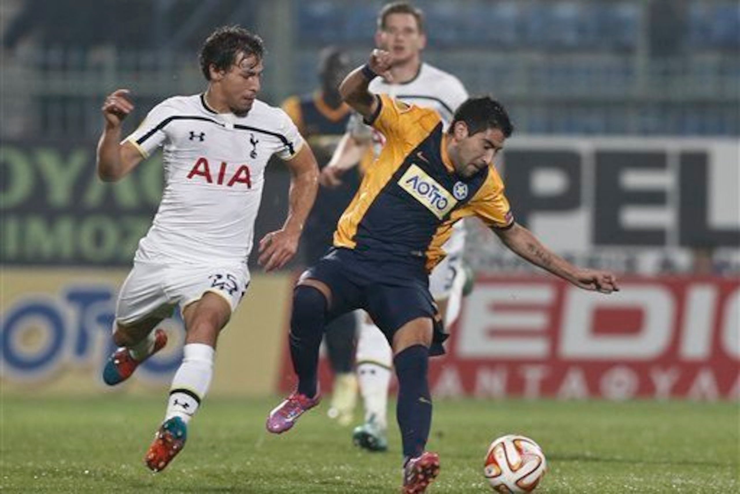 Benjamin Stambouli could be Dembele's prime competition for a starting place if Etienne Capoue comes out of the team.