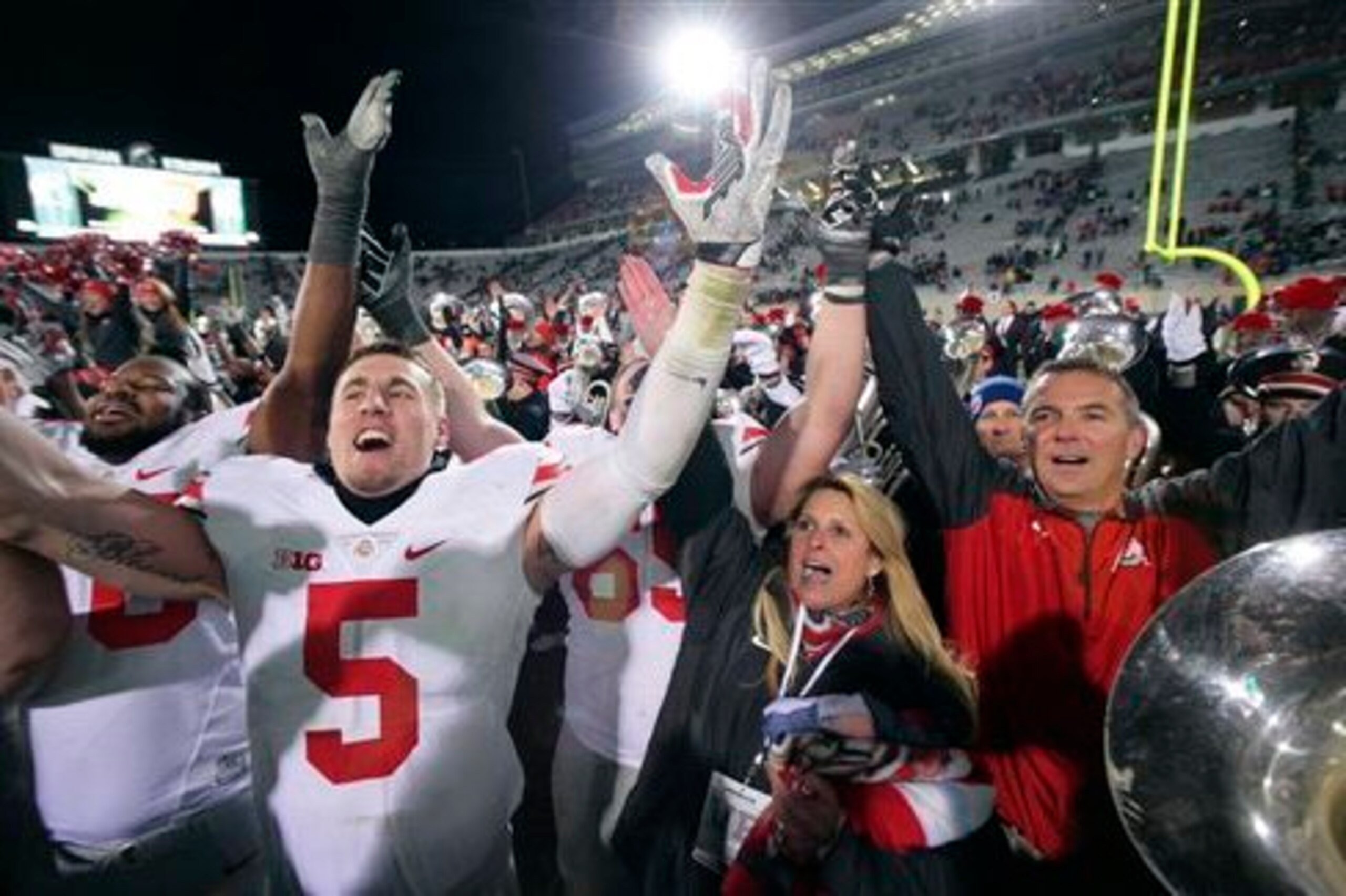 Ohio State likely will need some persuasive campaigning by Urban Meyer to get a playoff spot.
