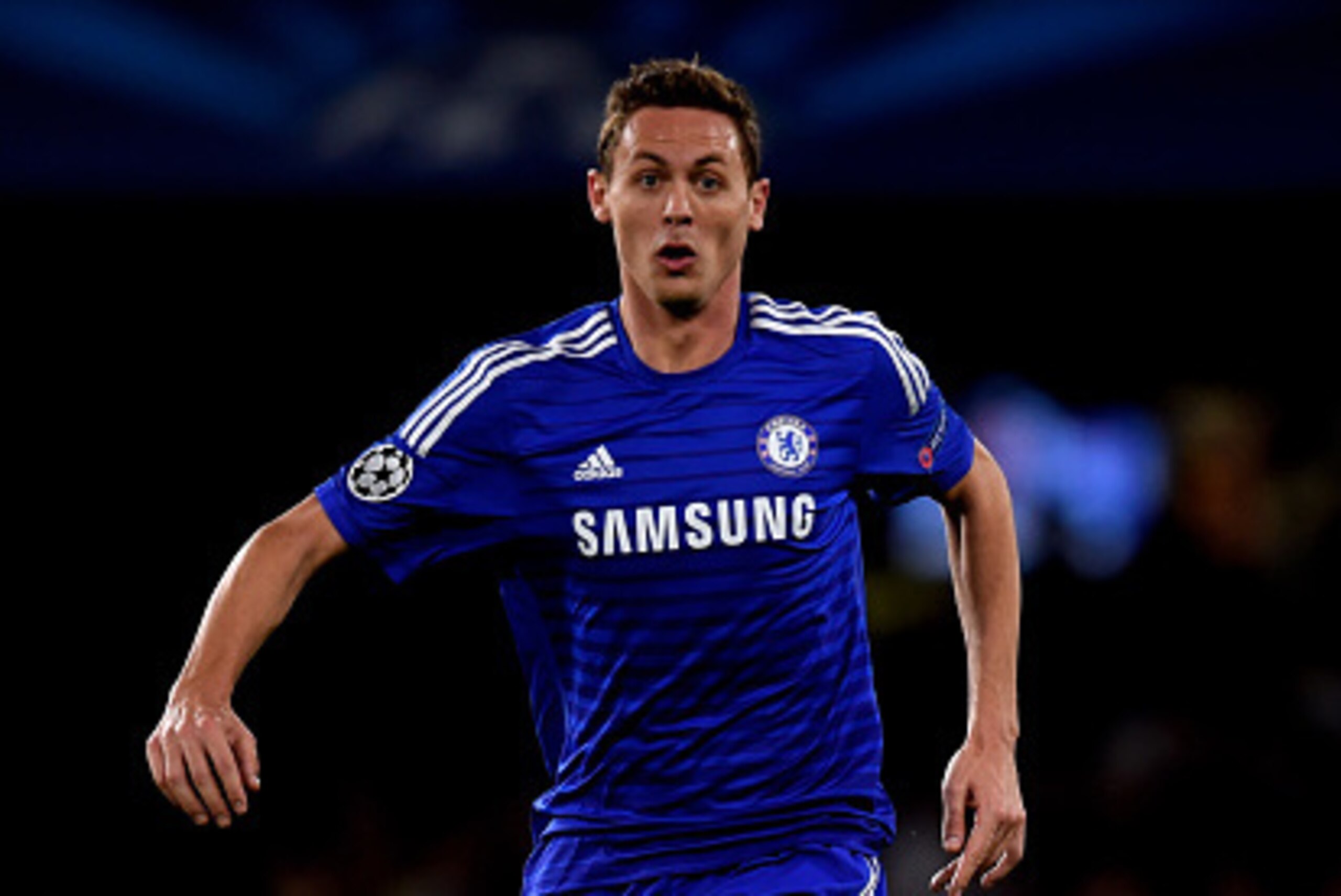 LONDON, ENGLAND - OCTOBER 21:  Nemanja Matic of Chelsea runs with the ball during the UEFA Champions League Group G match between Chelsea FC and NK Maribor at Stamford Bridge on October 21, 2014 in London, United Kingdom.  (Photo by Mike Hewitt/Getty Imag