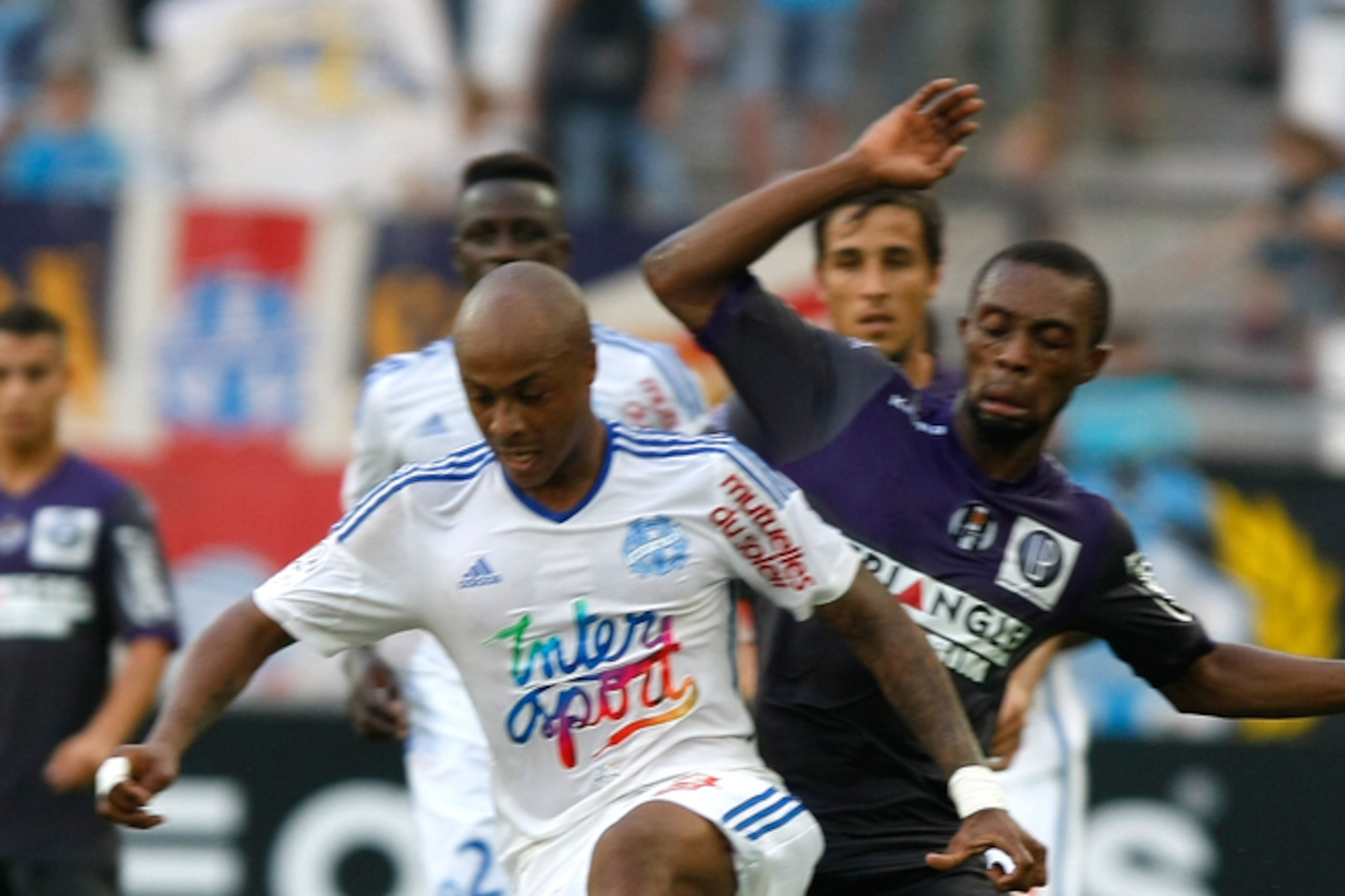 The combative Andre Ayew was badly missed in Le Classique.