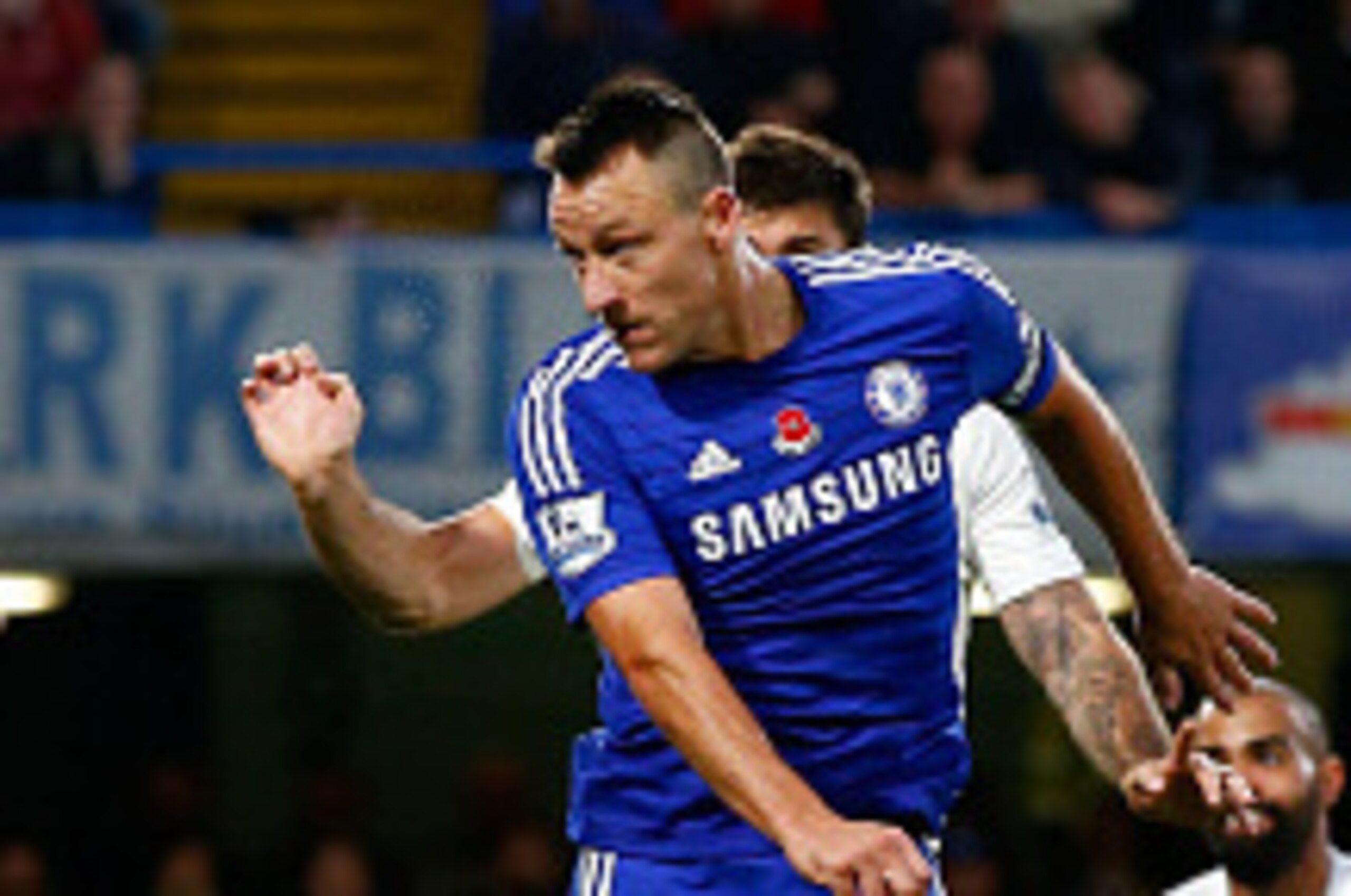 LONDON, ENGLAND - NOVEMBER 01: John Terry of Chelsea heads at goal during the Barclays Premier League match between Chelsea and Queens Park Rangers at Stamford Bridge on November 1, 2014 in London, England. (Photo by Clive Rose/Getty Images) LONDON, ENGLAND - NOVEMBER 01: John Terry of Chelsea heads at goal during the Barclays Premier League match between Chelsea and Queens Park Rangers at Stamford Bridge on November 1, 2014 in London, England. (Photo by Clive Rose/Getty Images)