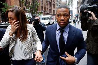 Ray and Janay Rice.