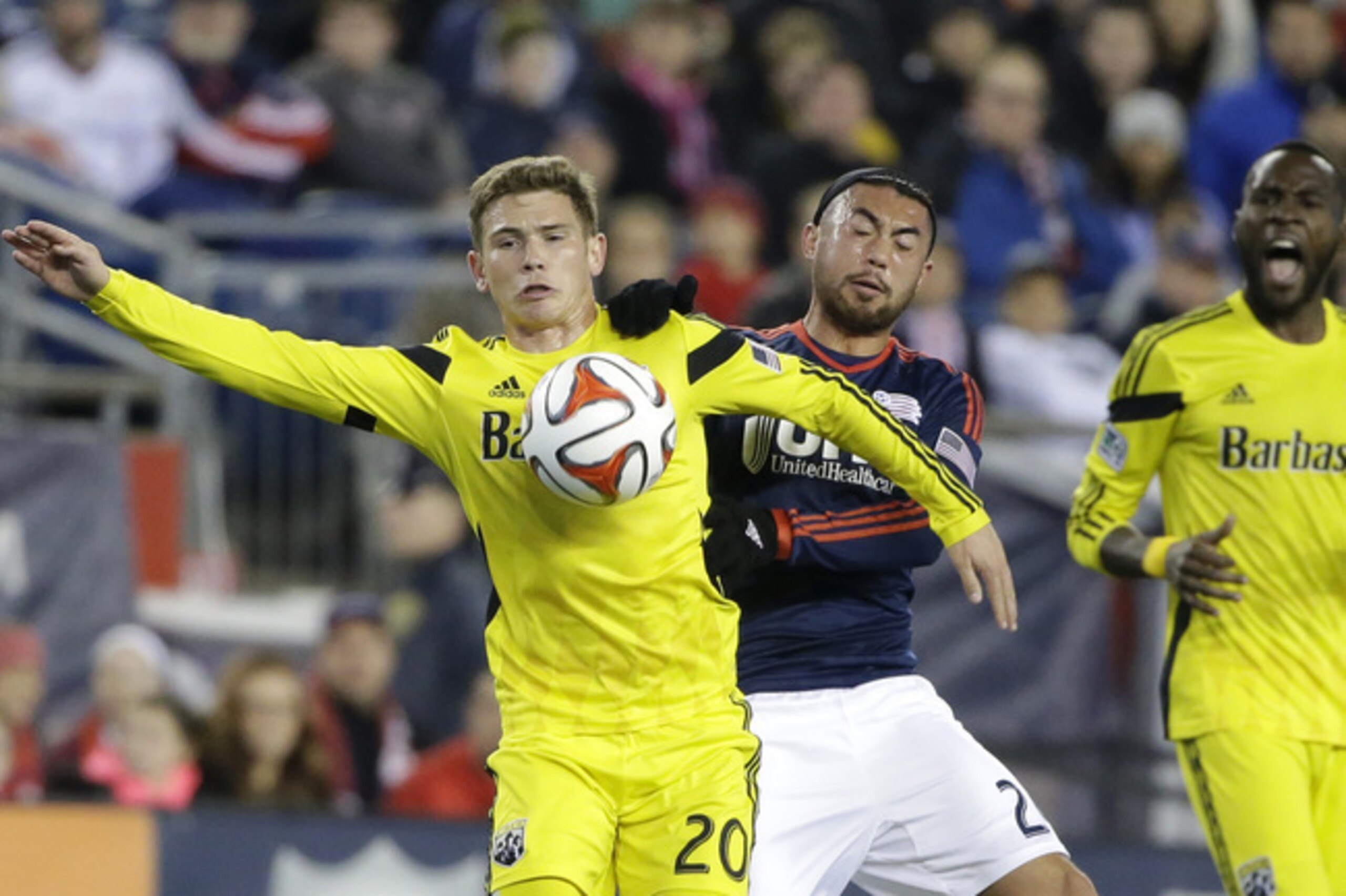 Wil Trapp, left, and Tony Tchani, far right, are two of the best holding midfielders in MLS.