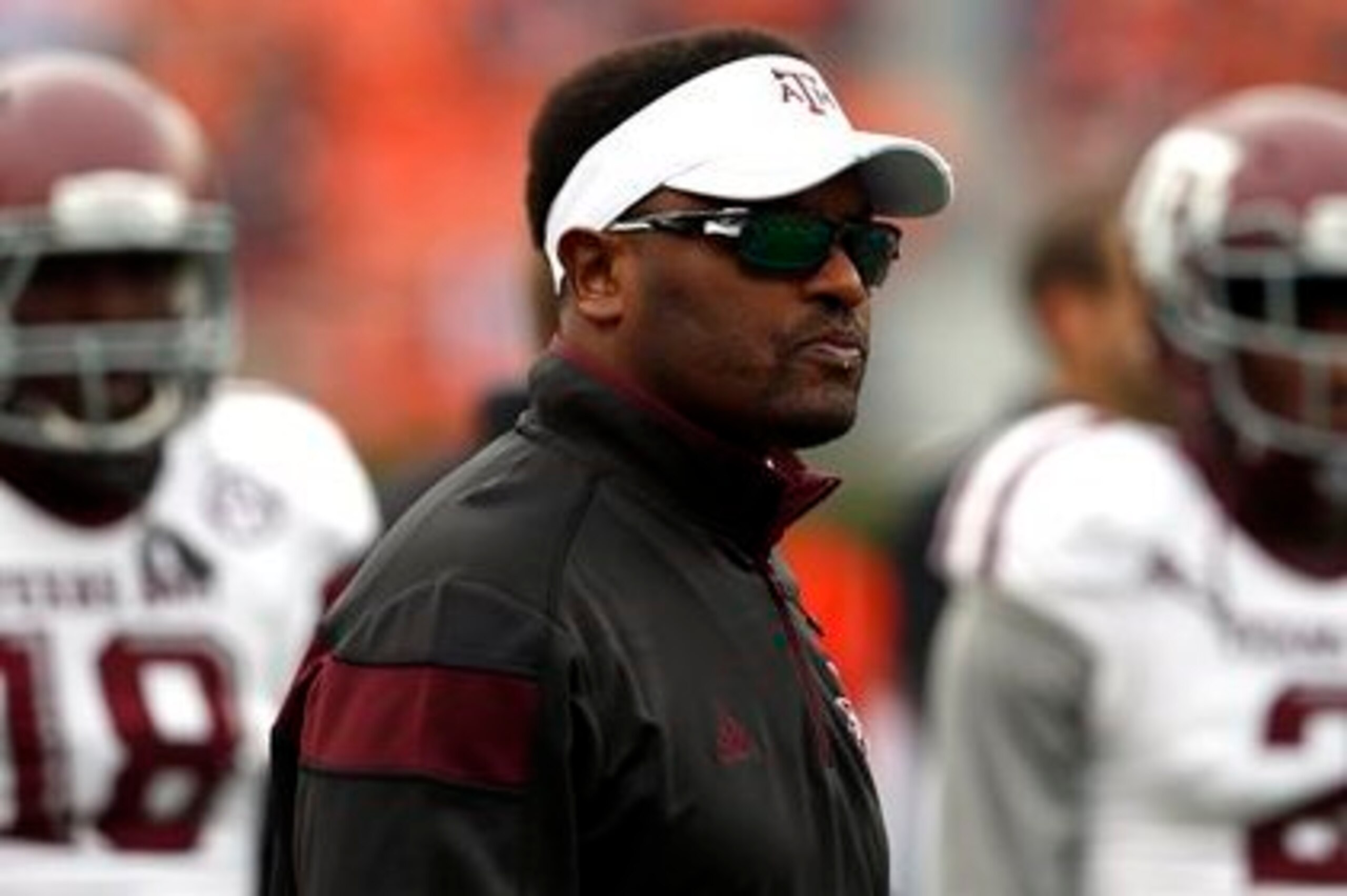 Texas A&M head coach Kevin Sumlin Texas A&M head coach Kevin Sumlin