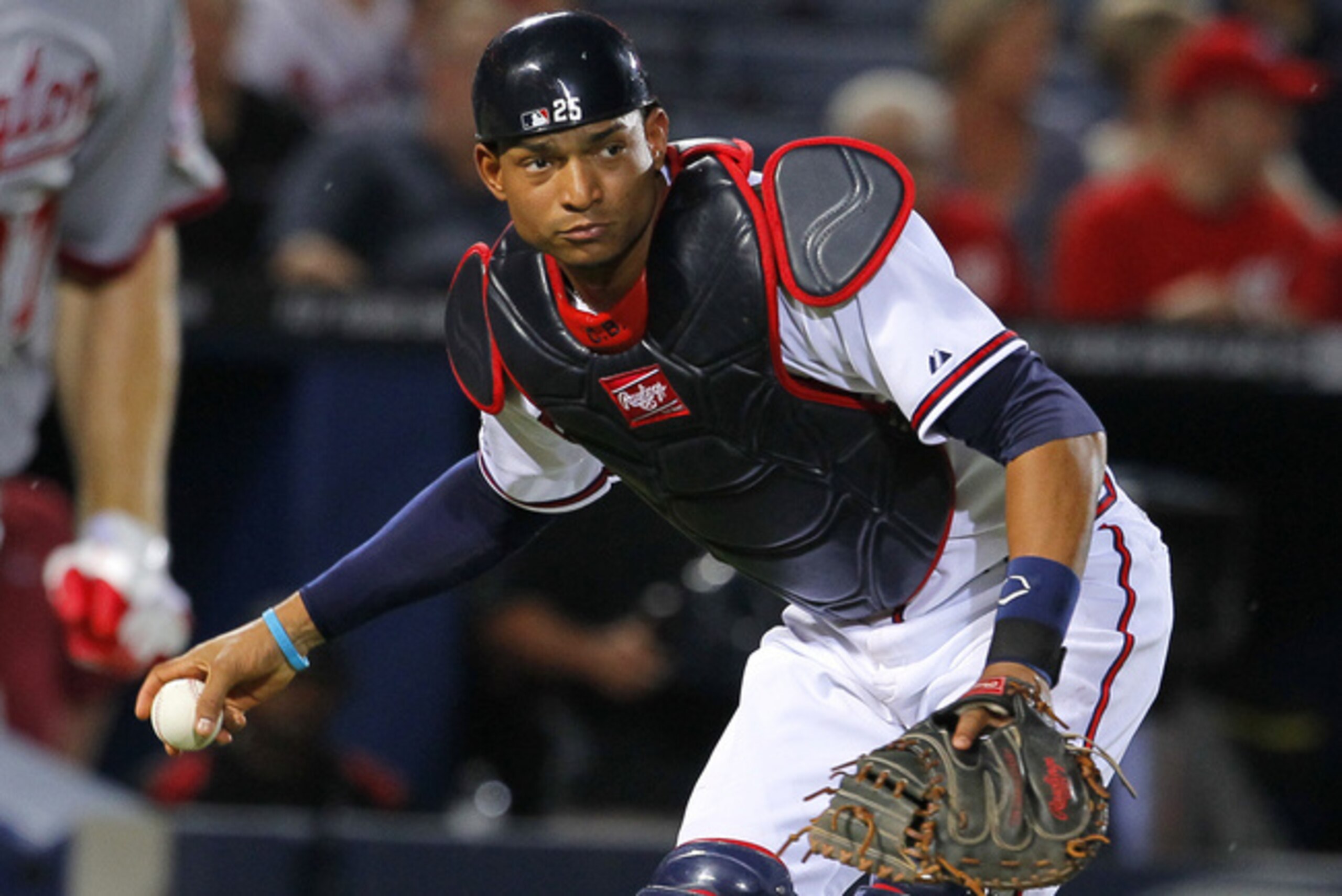 Christian Bethancourt's receiving still needs work, but arm strength and other tools are there.