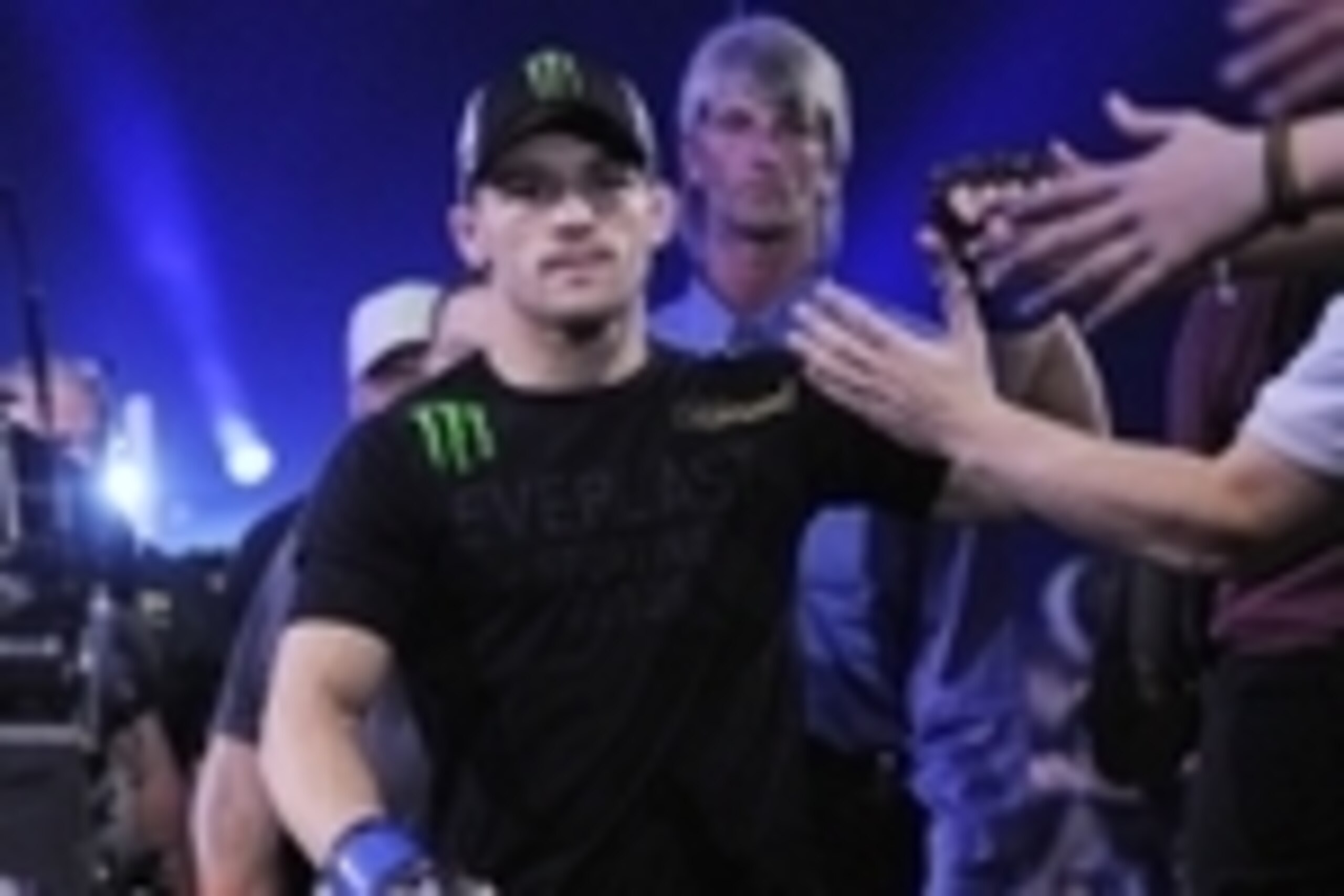 May 17, 2014; Southaven, MS, USA; Michael Chandler walks out before the fight against Will Brooks during a Bellator interim lightweight world championship bout during BFC 120 at Landers Center. Will Brooks defeats Michael Chandler by submission. Mandatory