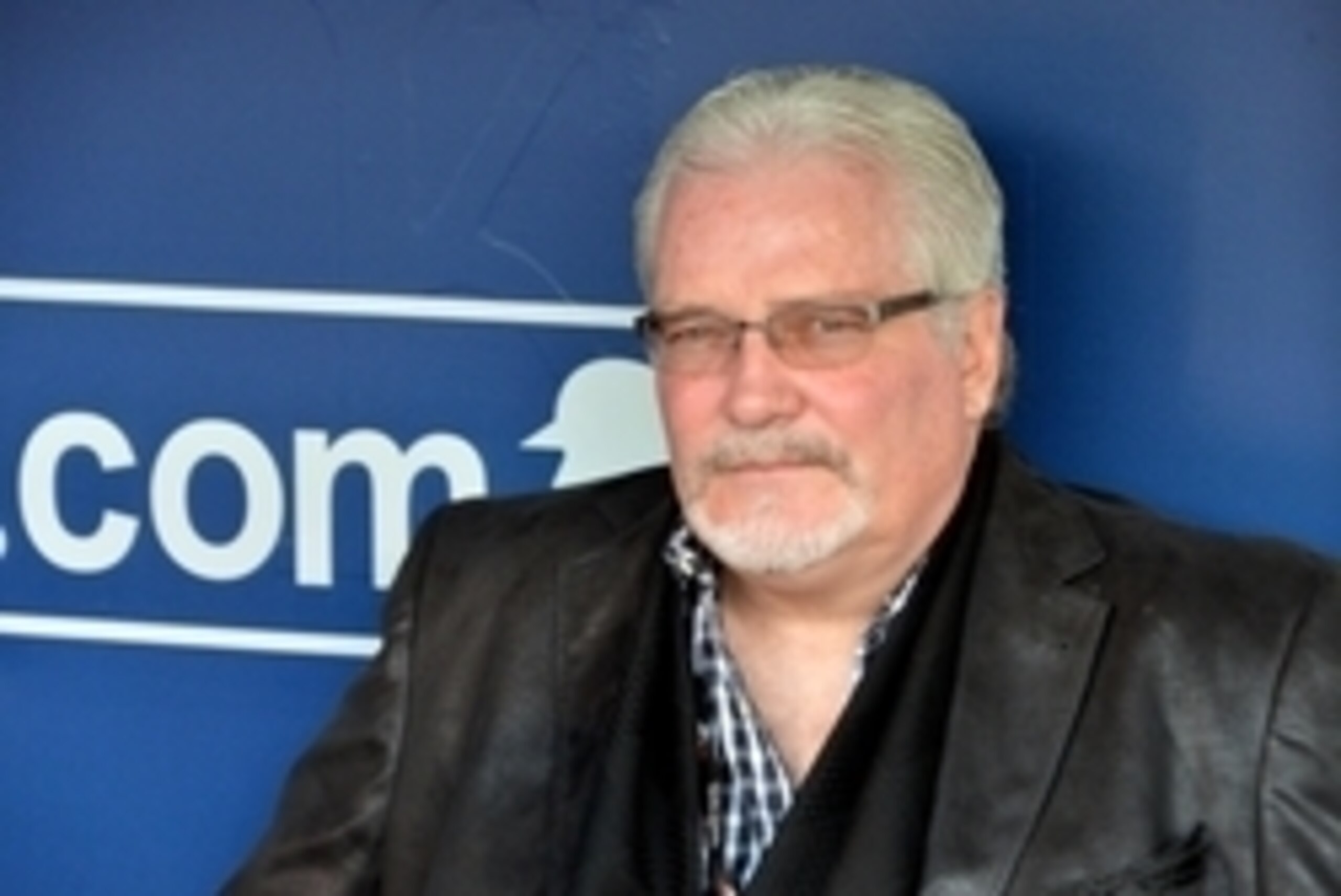 Oct 22, 2014; Kansas City, MO, USA; San Francisco Giants general manager Brian Sabean sits in the dugout before game two of the 2014 World Series against the Kansas City Royals at Kauffman Stadium. Mandatory Credit: Peter G. Aiken-USA TODAY Sports Oct 22, 2014; Kansas City, MO, USA; San Francisco Giants general manager Brian Sabean sits in the dugout before game two of the 2014 World Series against the Kansas City Royals at Kauffman Stadium. Mandatory Credit: Peter G. Aiken-USA TODAY Sports