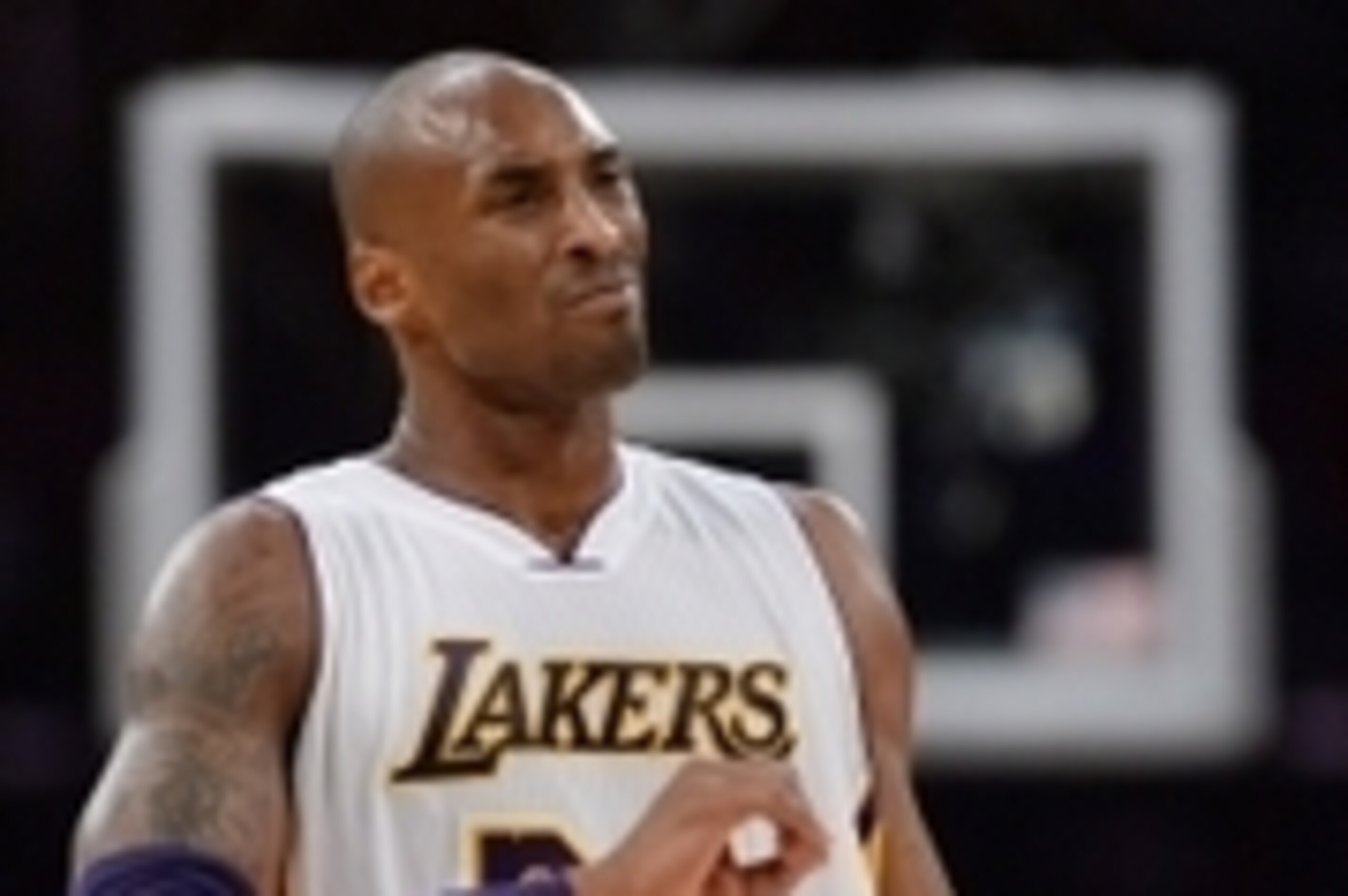 Nov 9, 2014; Los Angeles, CA, USA;  Los Angeles Lakers guard Kobe Bryant (24) in the second half of the game against the Charlotte Hornets at Staples Center. Lakers won 107-92. Mandatory Credit: Jayne Kamin-Oncea-USA TODAY Sports