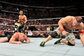 Rollins interferes at Night of Champions
