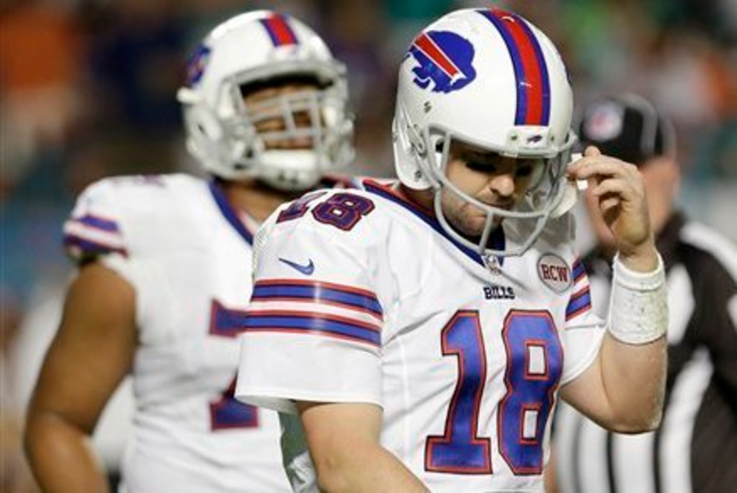 Orton's struggles effectively ended the Bills chances of beating the Dolphins.
