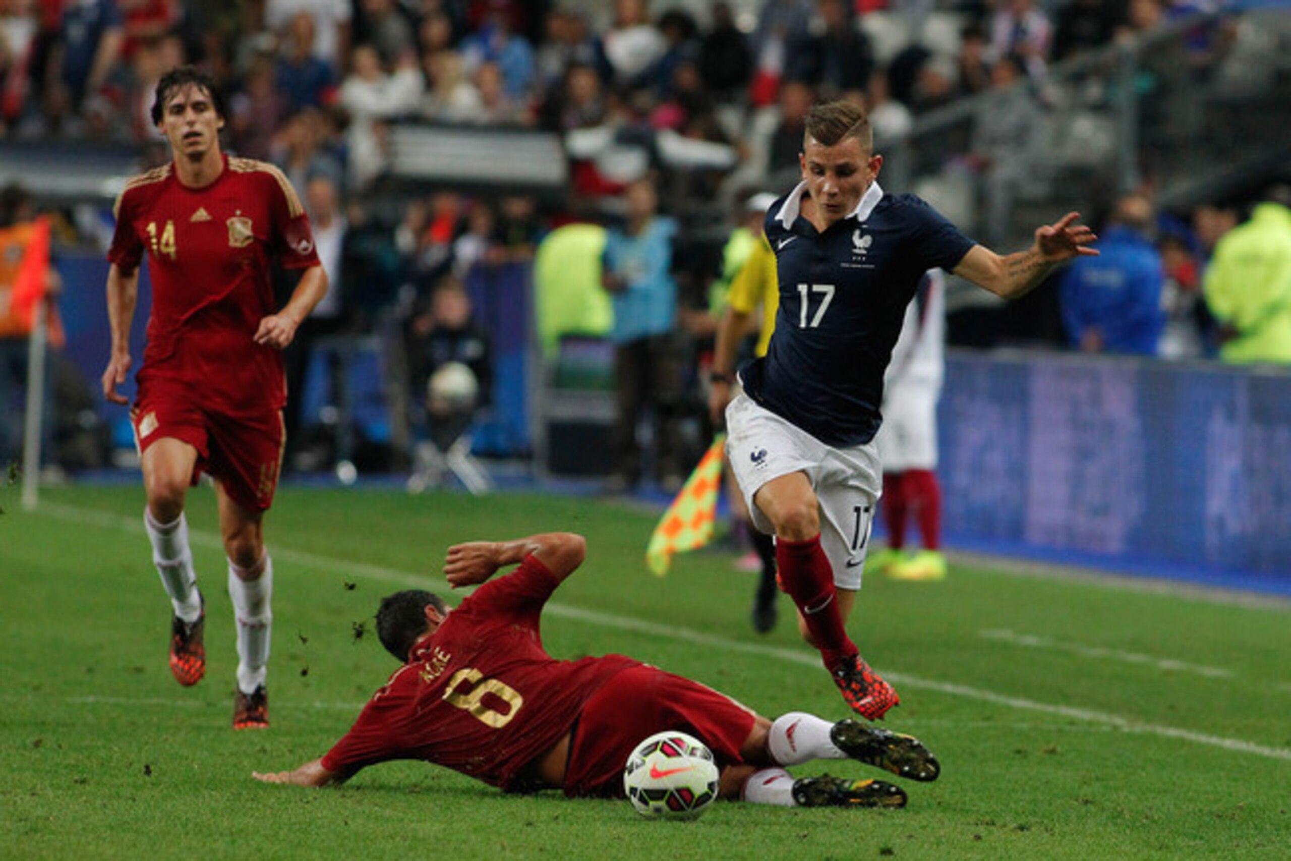 Lucas Digne has a bright future for Les Bleus.