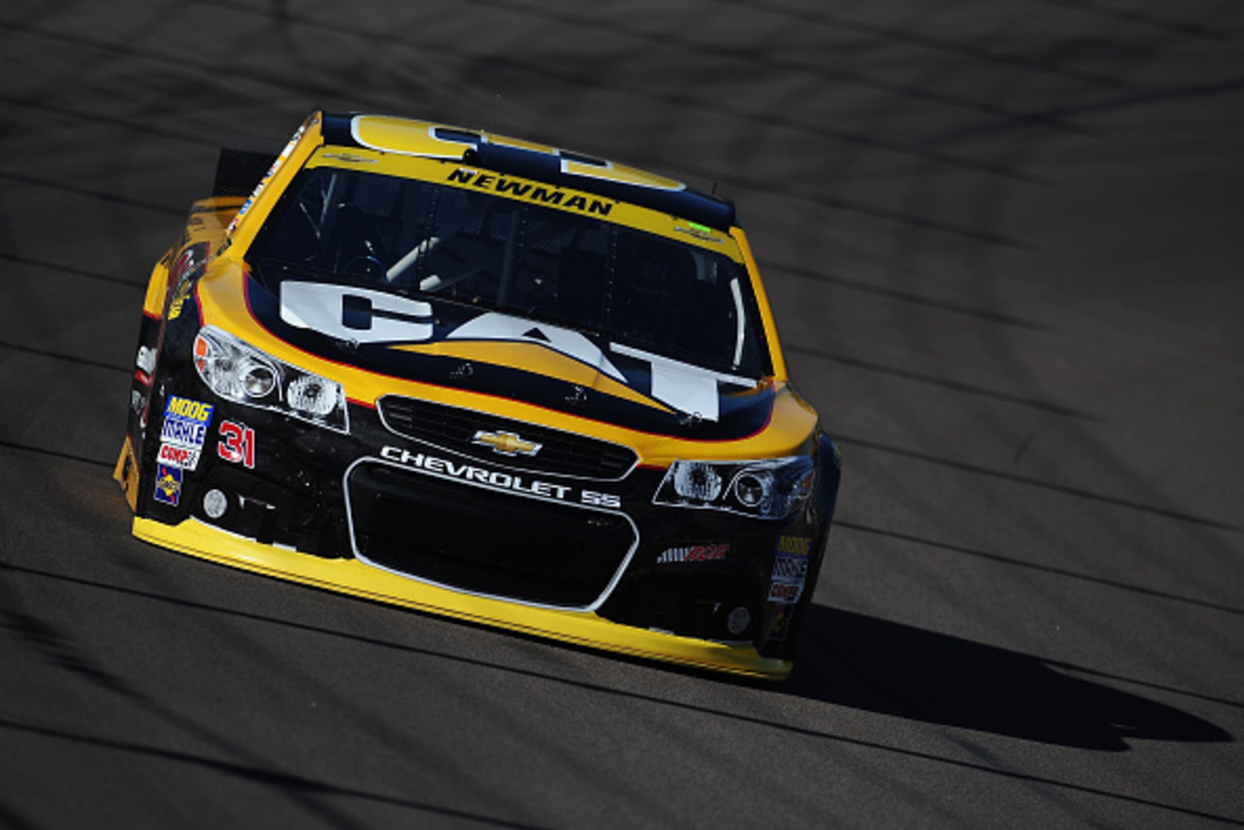 AVONDALE, AZ - NOVEMBER 07: Ryan Newman, driver of the #31 Caterpillar Chevrolet, practices during practice for the NASCAR Sprint Cup Series Quicken Loans Race for Heroes 500 at Phoenix International Raceway on November 7, 2014 in Avondale, Arizona.  (Pho