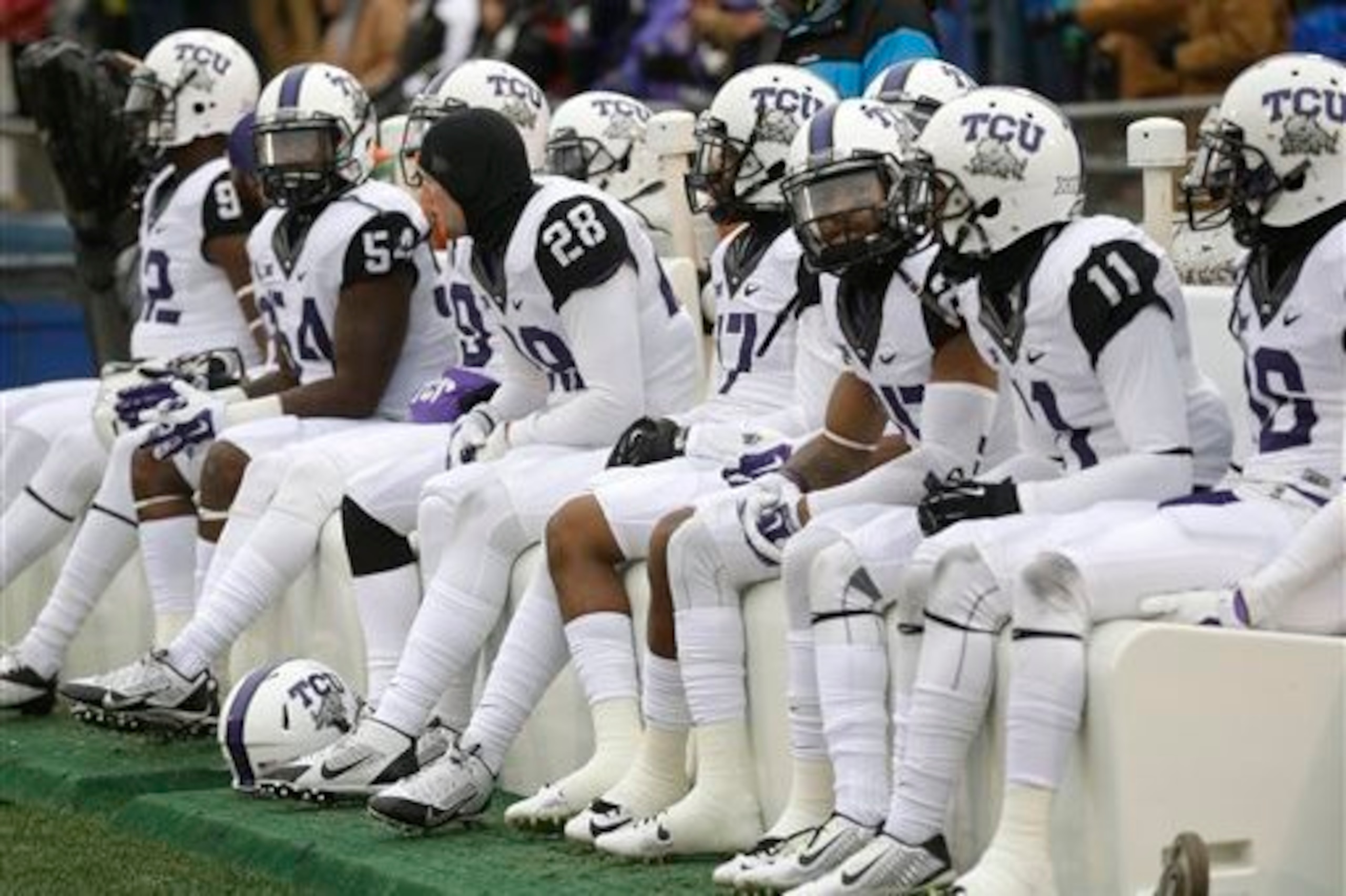 TCU will wait and see how its struggles Saturday impacted the CFP rankings.