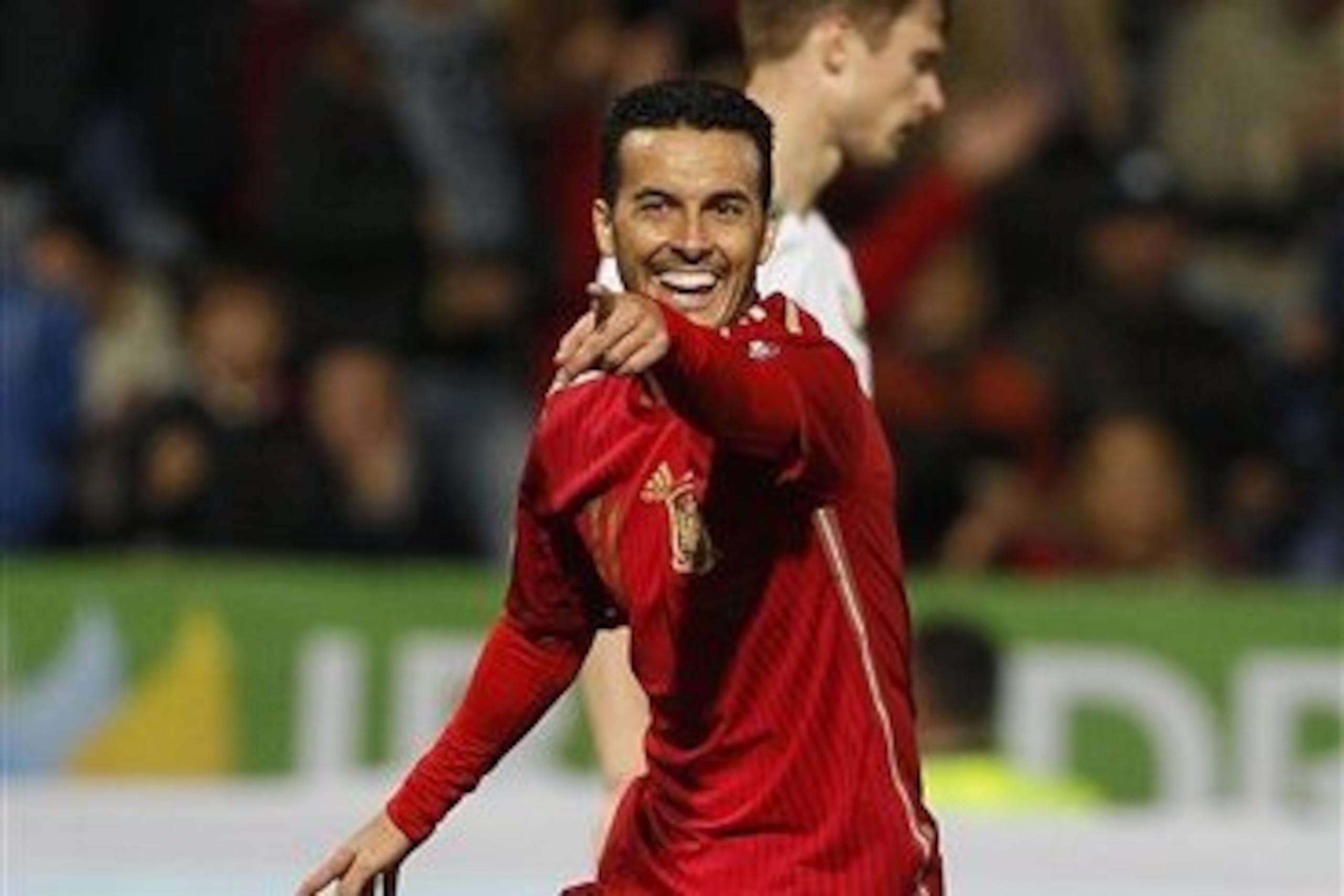 Pedro still has a wonderful ability to find the net in even the tiniest spaces.