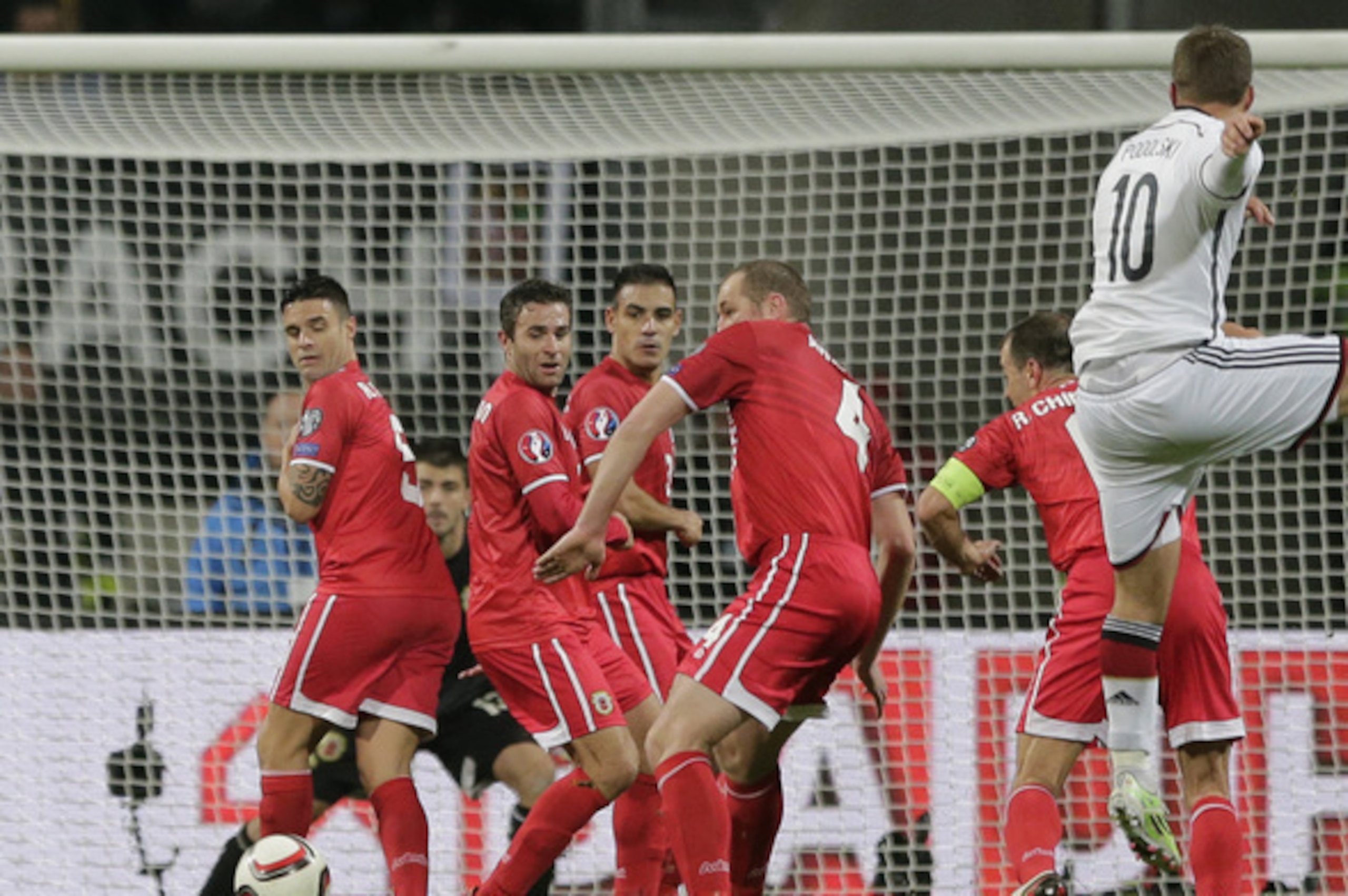 Podolski's spot in the national setup could be under threat if he doesn't see more action.