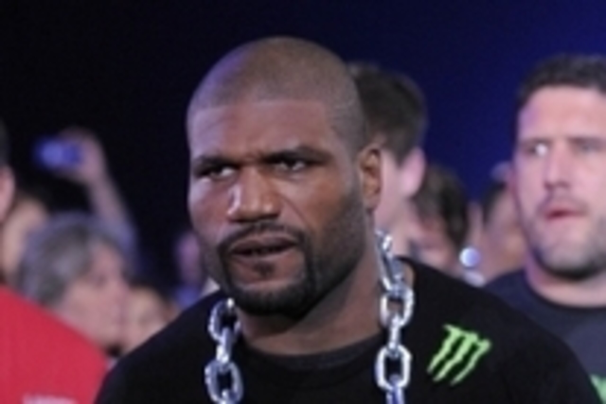 May 17, 2014; Southaven, MS, USA; Quinton Jackson walks out before the fight against Muhammed Lawal during BFC 120 at Landers Center. Mandatory Credit: Justin Ford-USA TODAY Sports