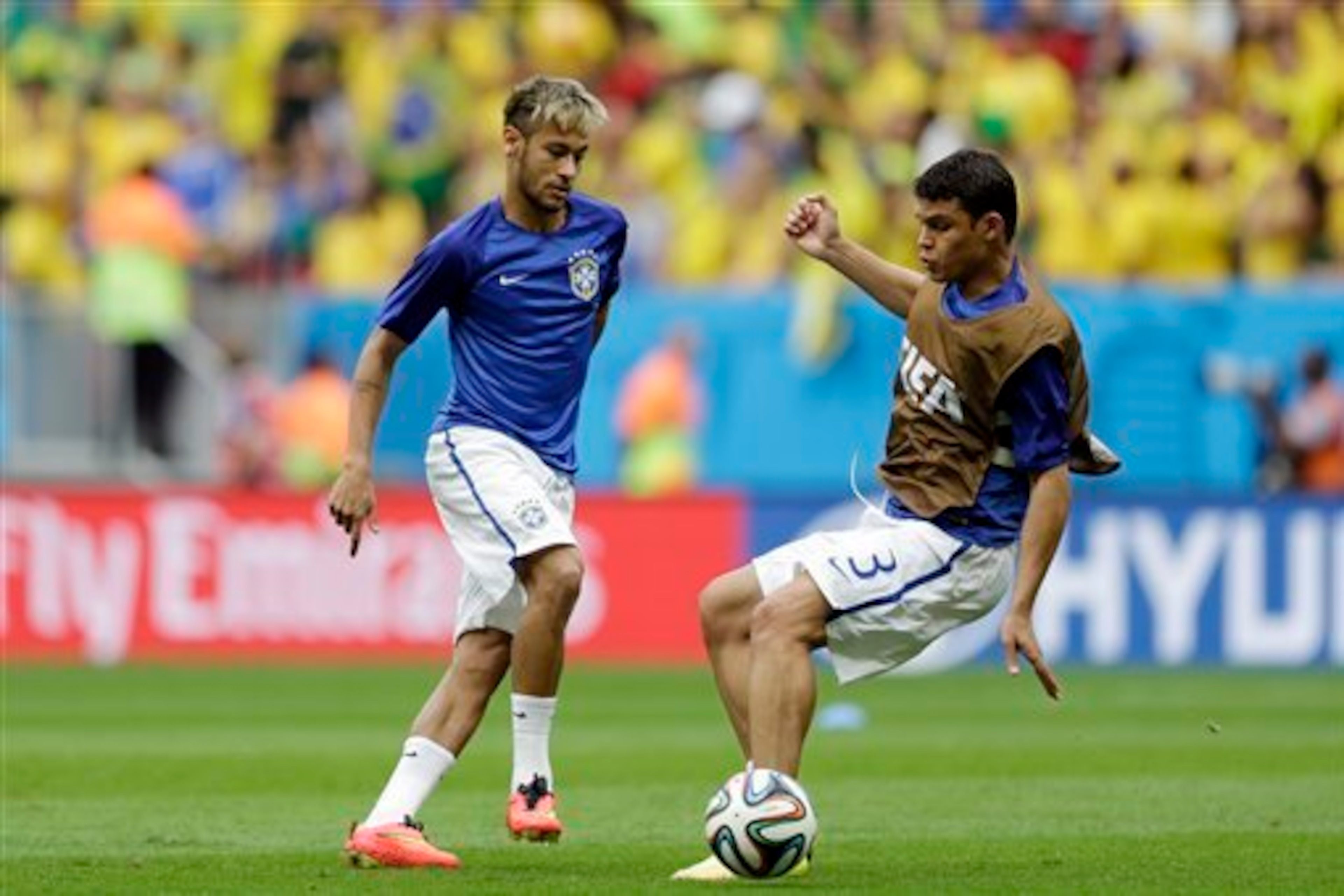 Issues have formed between Thiago Silva and Neymar