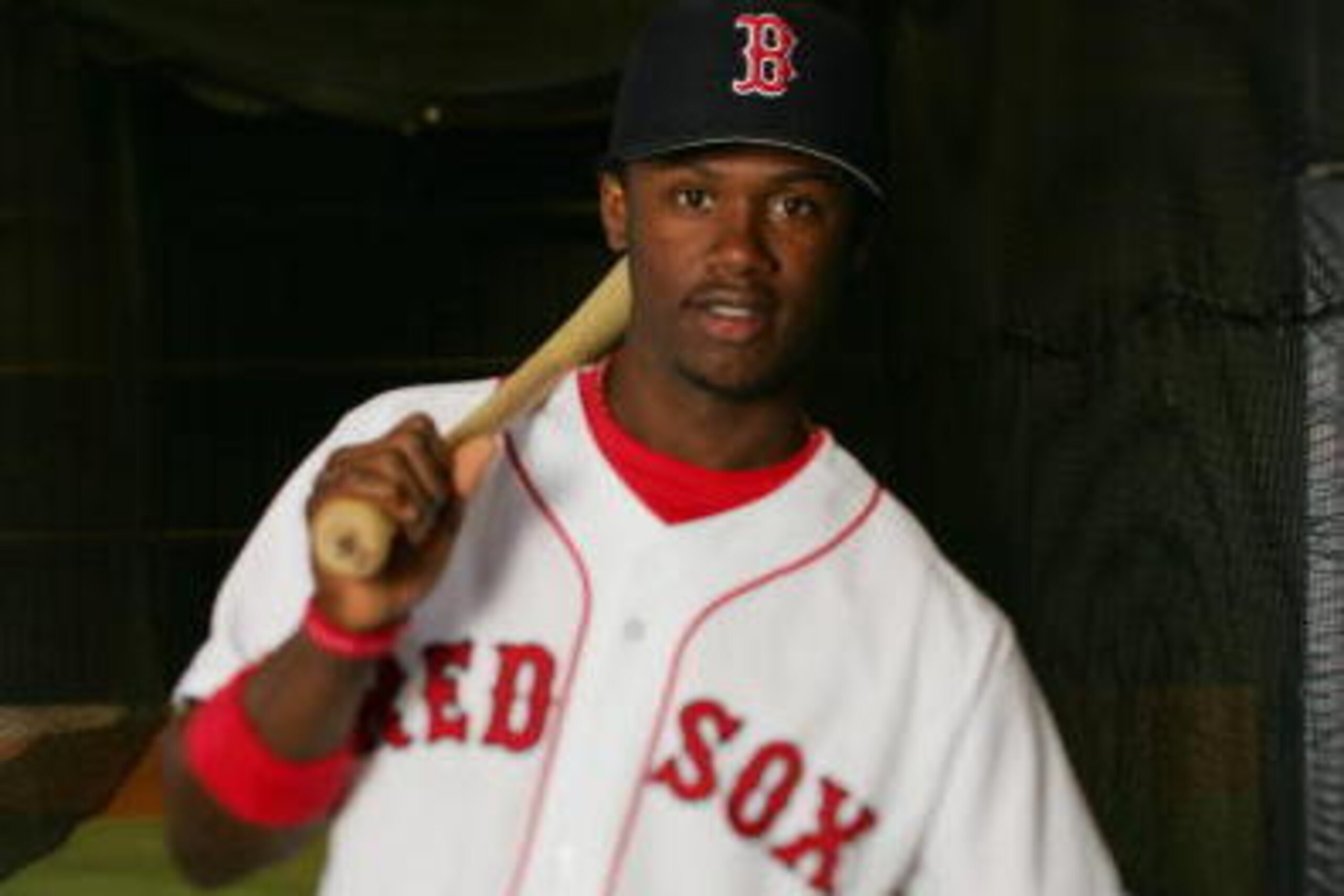 FORT MYERS, FL - FEBRUARY 26:  Hanley Ramirez of the Boston Red Sox poses for a portrait during Red Sox Photo Day at the Red Sox spring training complex on February 26, 2005 in Fort Myers, Florida. (Photo by Ezra Shaw/Getty Images)