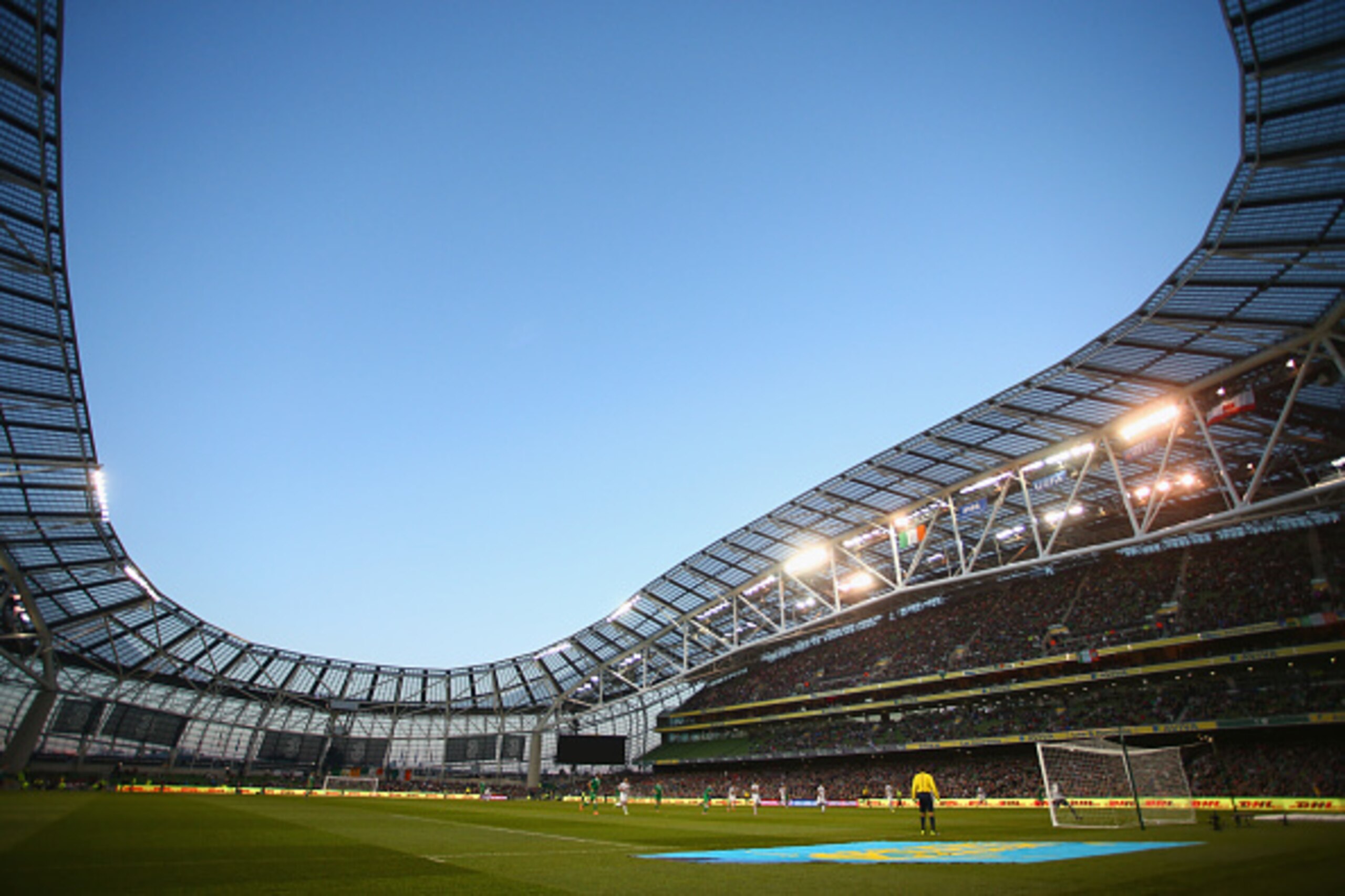 DUBLIN, IRELAND - OCTOBER 11:  A general view during the EURO 2016 Qualifier match between Republic of Ireland and Gibraltar at Aviva Stadium on October 11, 2014 in Dublin, Ireland.  (Photo by Ian Walton/Getty Images)