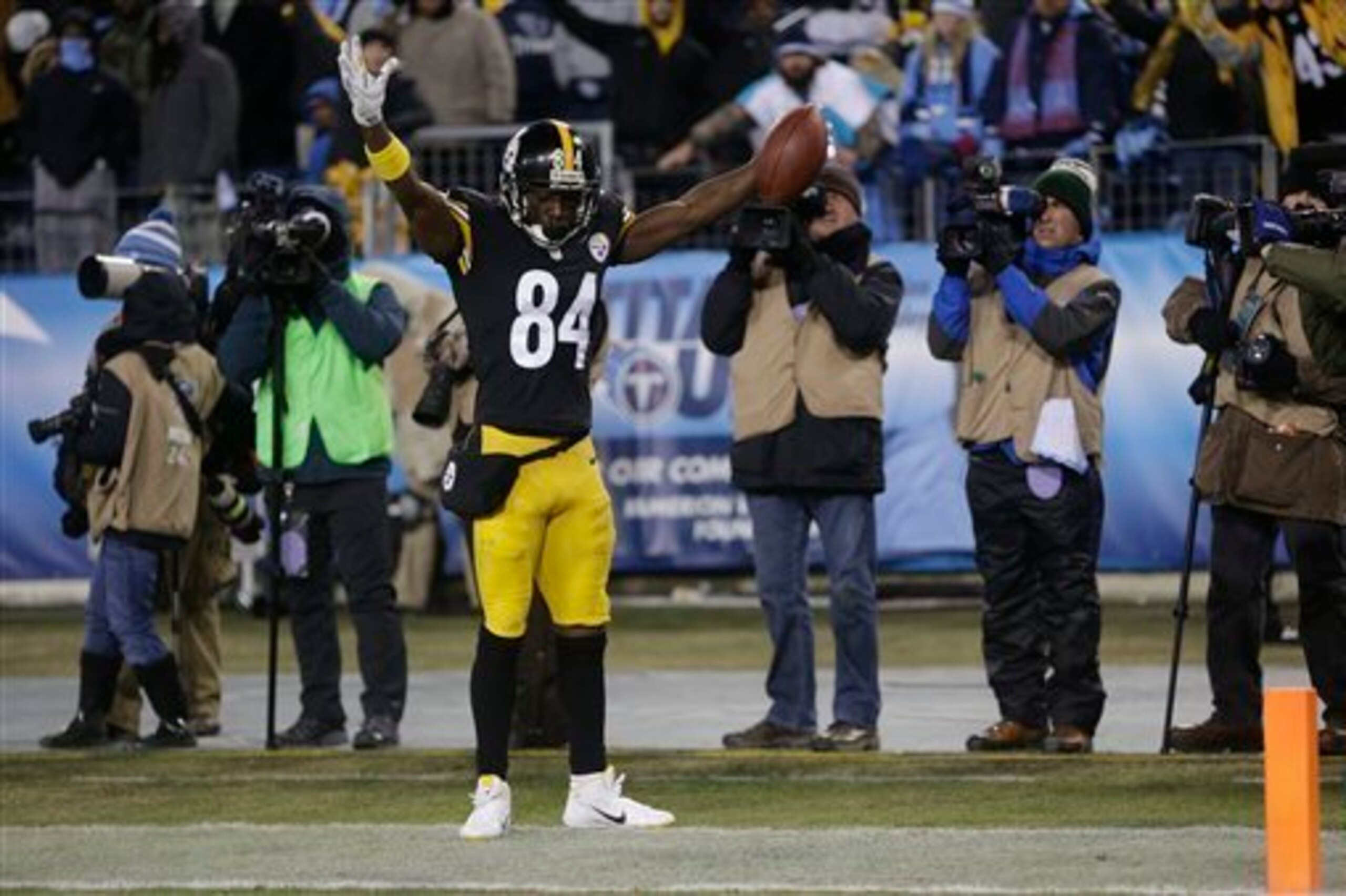 Antonio Brown is in a league of his own.