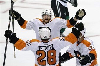 Giroux and Voracek are a dangerous duo.