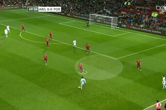 Ditching the diamond, Santos brought cover to the left-back slot.