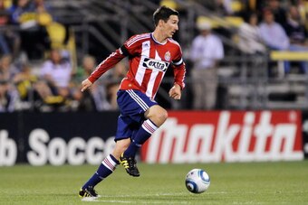 COLUMBUS, OH - MAY 15:  Sacha Kljestan #16 of Chivas USA controls the ball against the Columbus Crew on May 15, 2010 at Crew Stadium in Columbus, Ohio.  (Photo by Jamie Sabau/Getty Images)