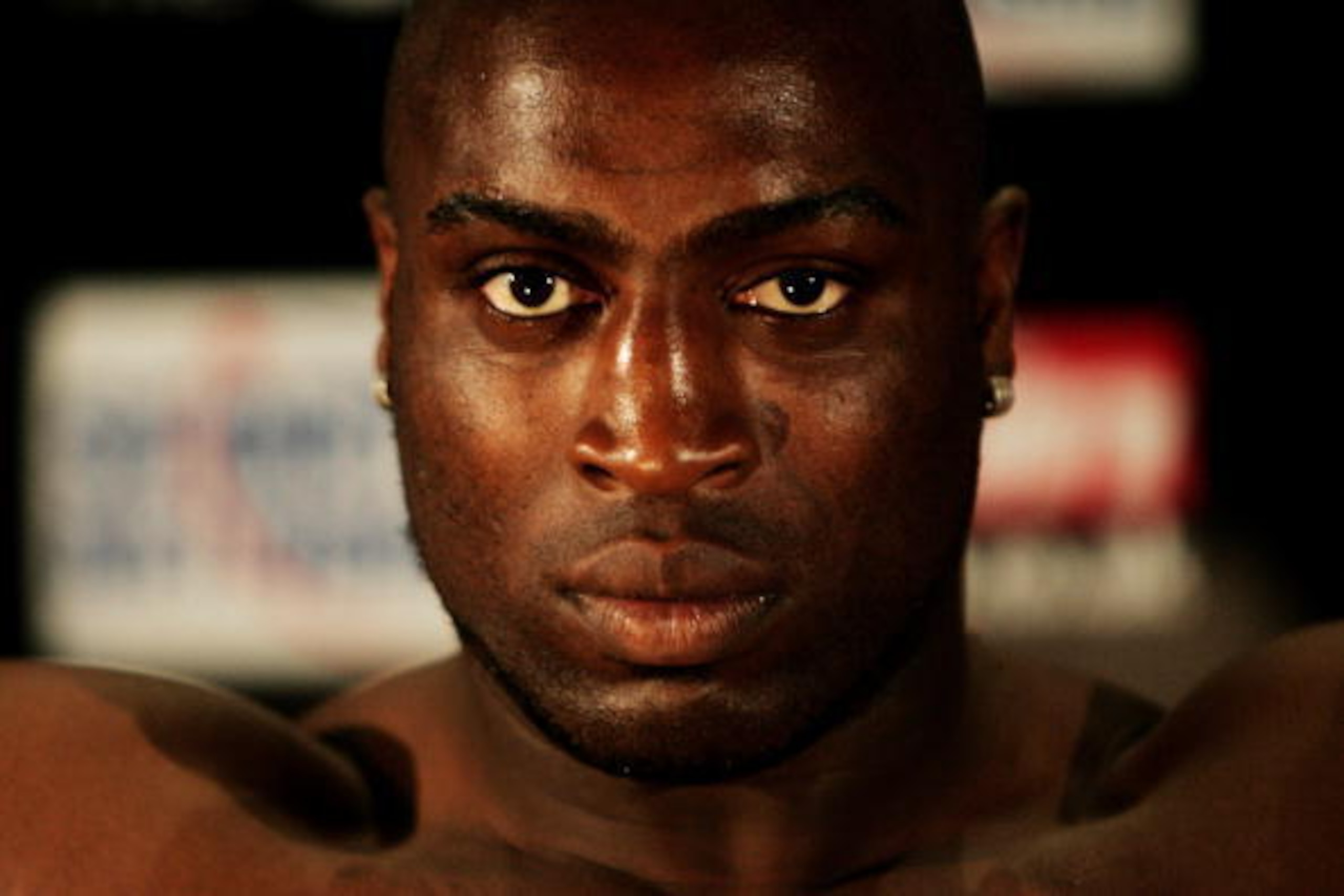 LONDON - JULY 13:  Michael Sprott poses for the media prior to his Commonwealth heavyweight fight against Matt Skelton during the weigh in at the The O2 Arena on July 13, 2007 in London, England. Willie Limond v Amir Khan and Matt Skelton v Michael Sprott