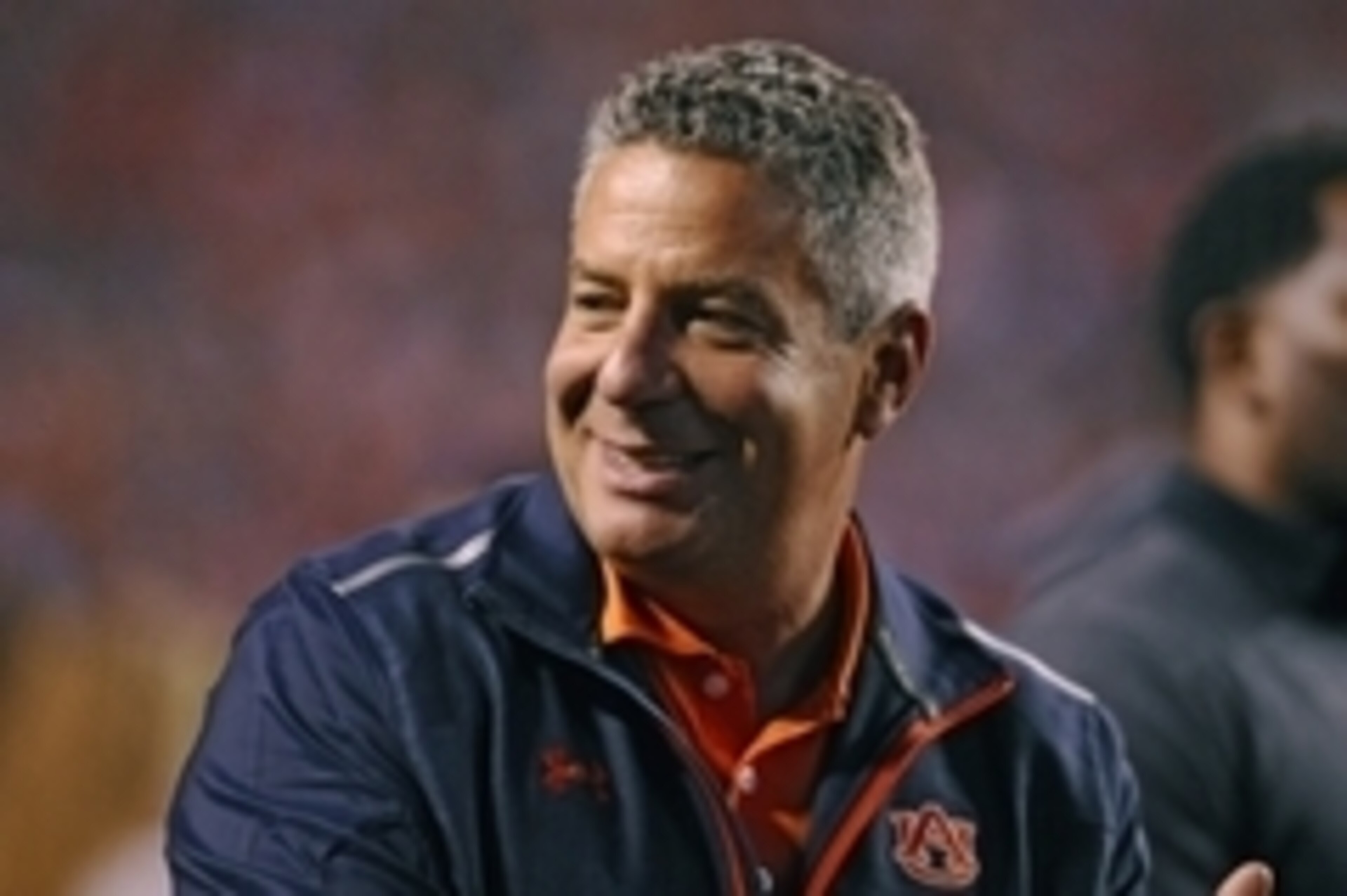 Oct 25, 2014; Auburn, AL, USA; Auburn Tigers basketball head coach Bruce Pearl on the sidelines during the game between the Auburn Tigers and the South Carolina Gamecocks at Jordan Hare Stadium. Auburn won 42-35. Mandatory Credit: Shanna Lockwood-USA TODA