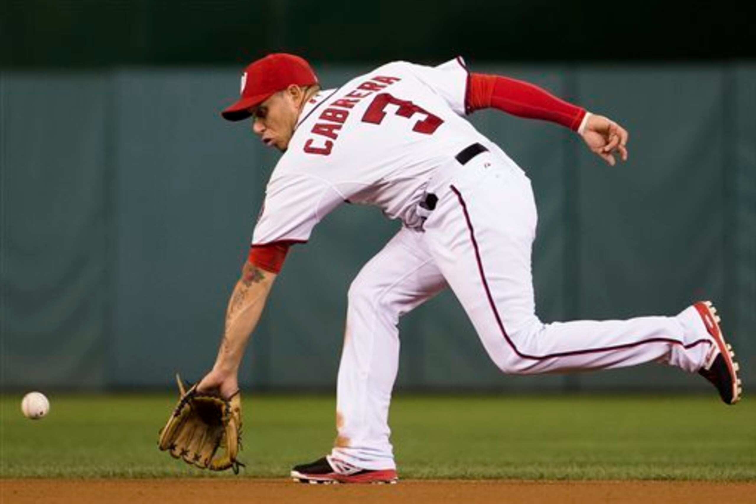 Asdrubal Cabrera is at the head of a thin free-agent shortstop class.
