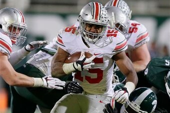 Ezekiel Elliott played a key role in Ohio State's victory over Michigan State.