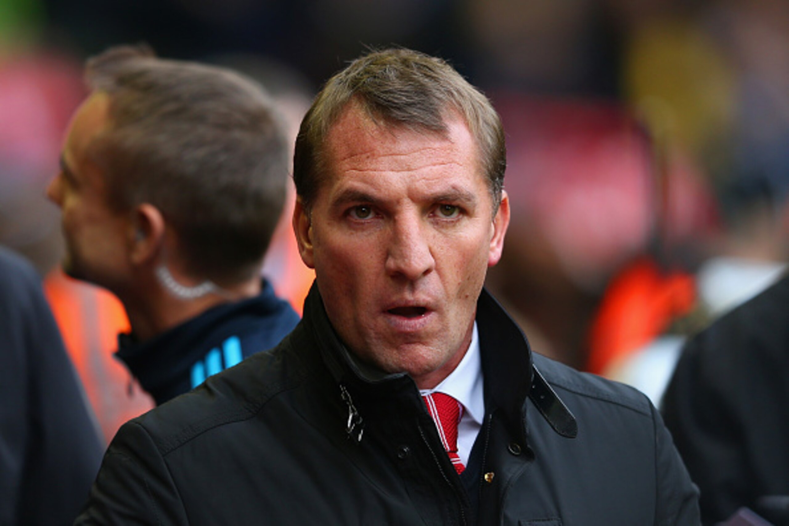 LIVERPOOL, ENGLAND - NOVEMBER 08:  Brendan Rodgers, manager of Liverpool looks on during the Barclays Premier League match between Liverpool and Chelsea at Anfield on November 8, 2014 in Liverpool, England.  (Photo by Alex Livesey/Getty Images)