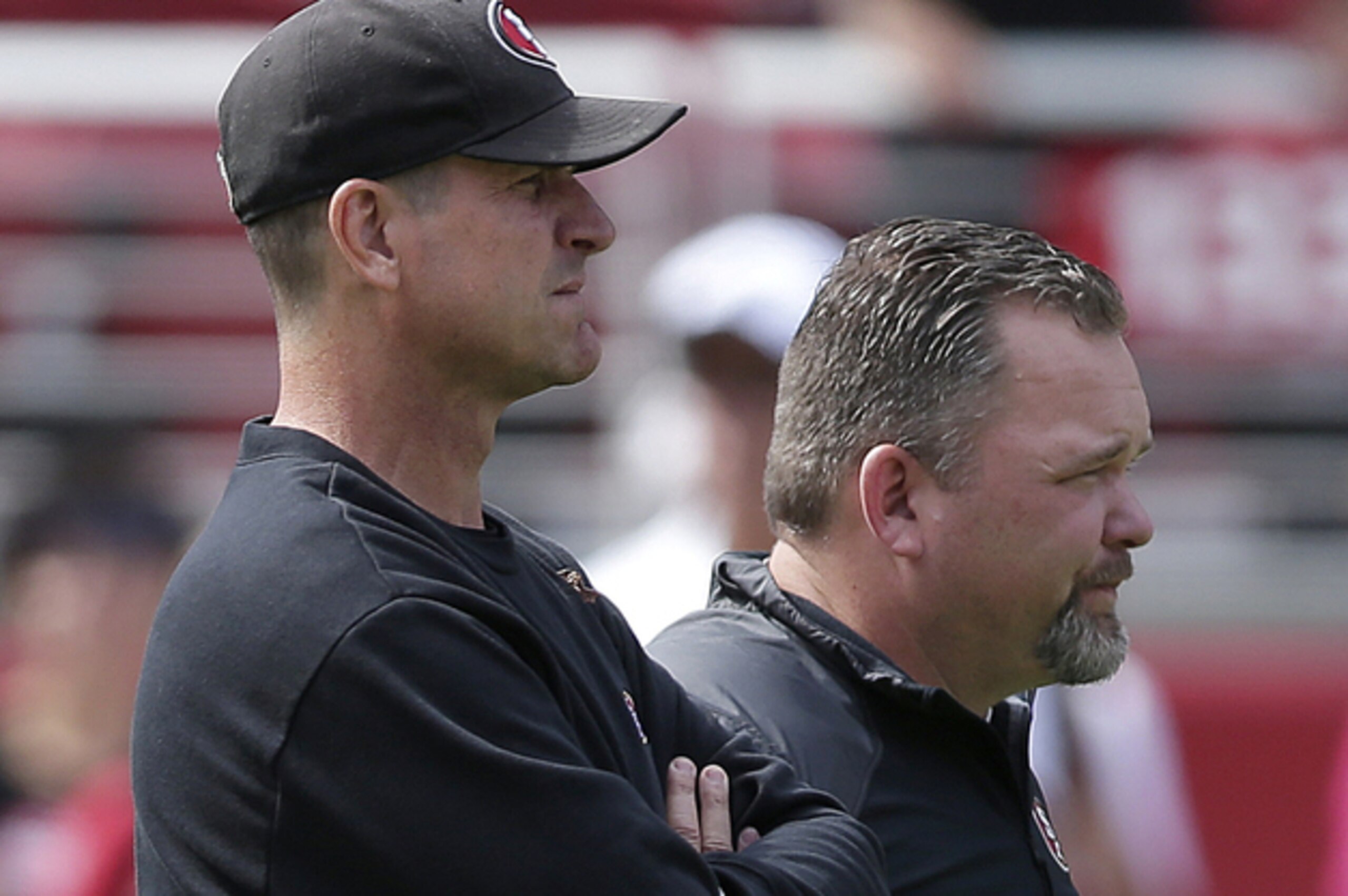 Jim Harbaugh and Greg Roman's offense has yet to generate the consistency desired.