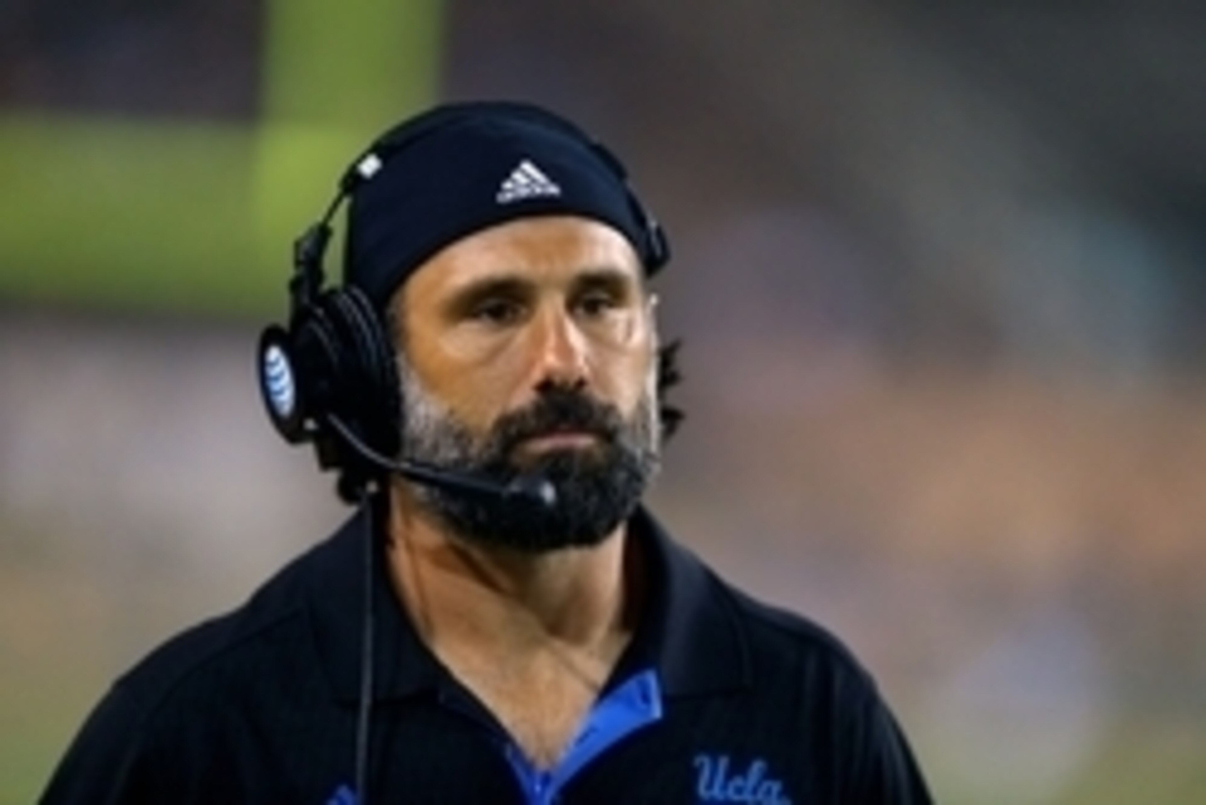 Sep 25, 2014; Tempe, AZ, USA; UCLA Bruins defensive coordinator Jeff Ulbrich against the Arizona State Sun Devils at Sun Devil Stadium. Mandatory Credit: Mark J. Rebilas-USA TODAY Sports