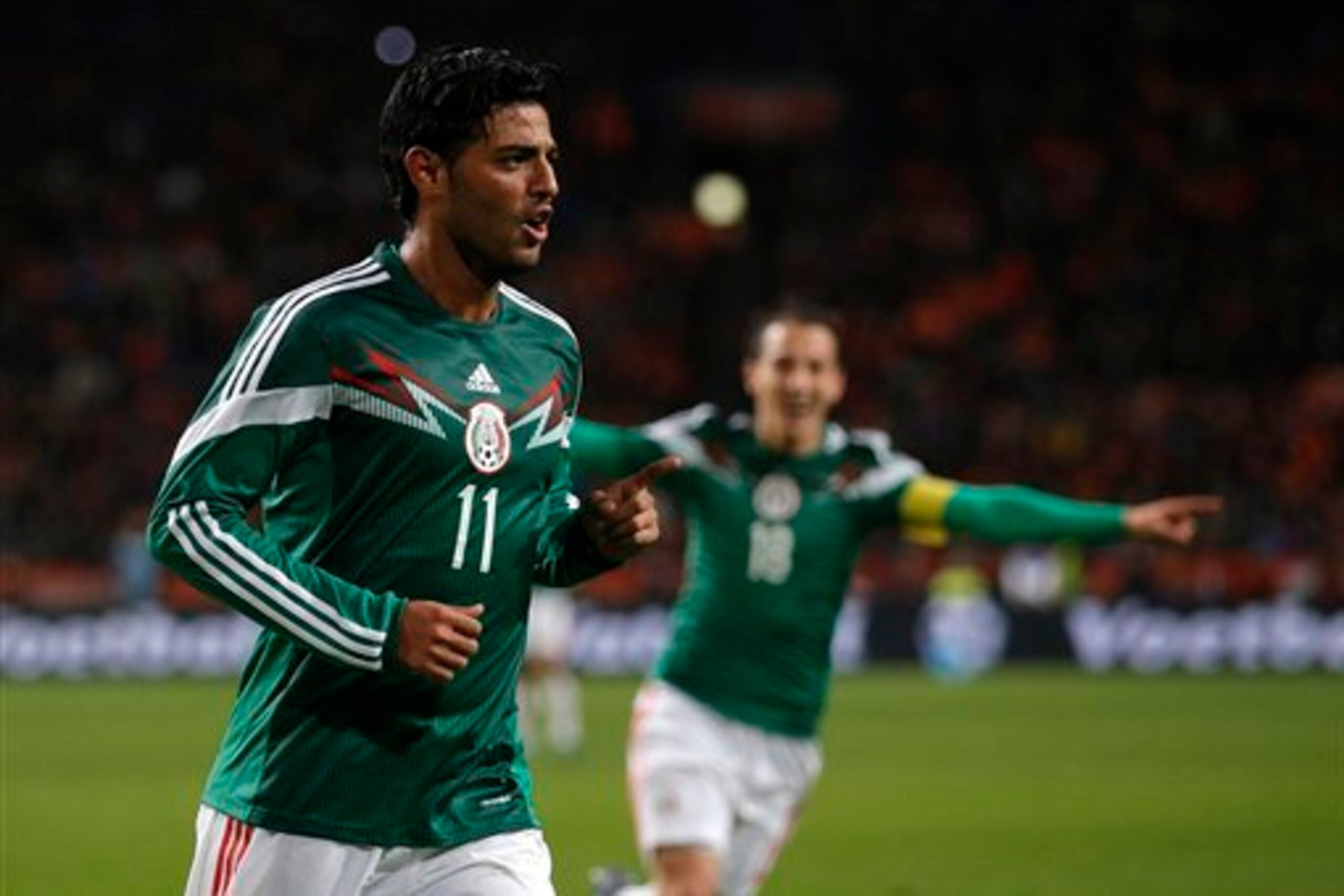 Vela scored on his recent Mexico return