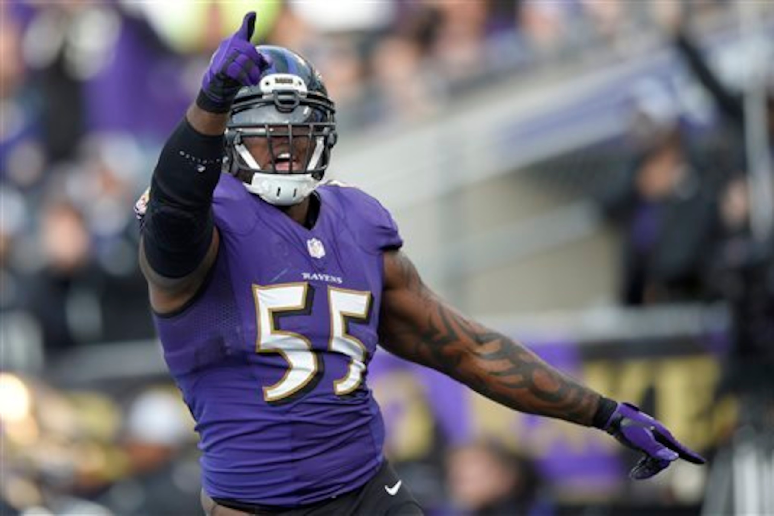 Terrell Suggs and the Ravens D/ST have a great matchup this Sunday.