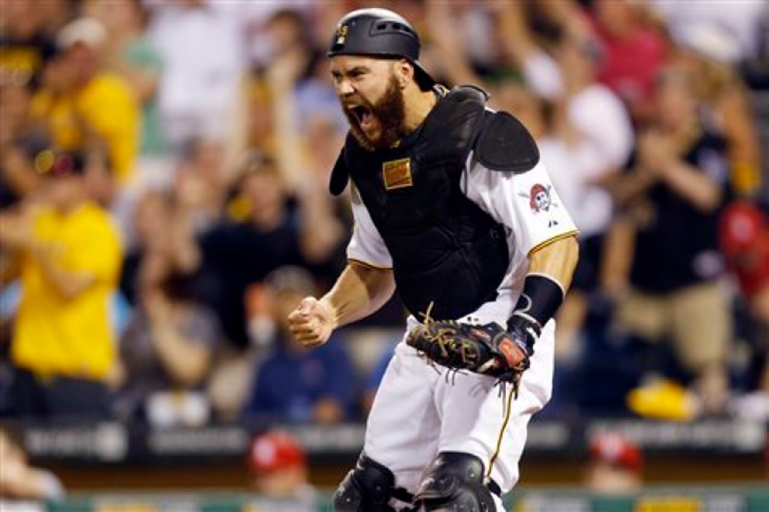 Russell Martin threw out an MLB-leading 37 would-be base-stealers in 2014.