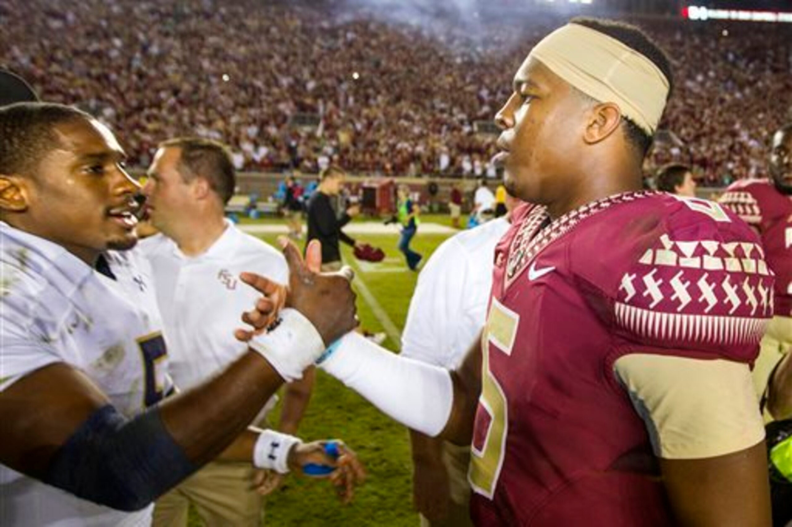 Everett Golson and Jameis Winston Everett Golson and Jameis Winston
