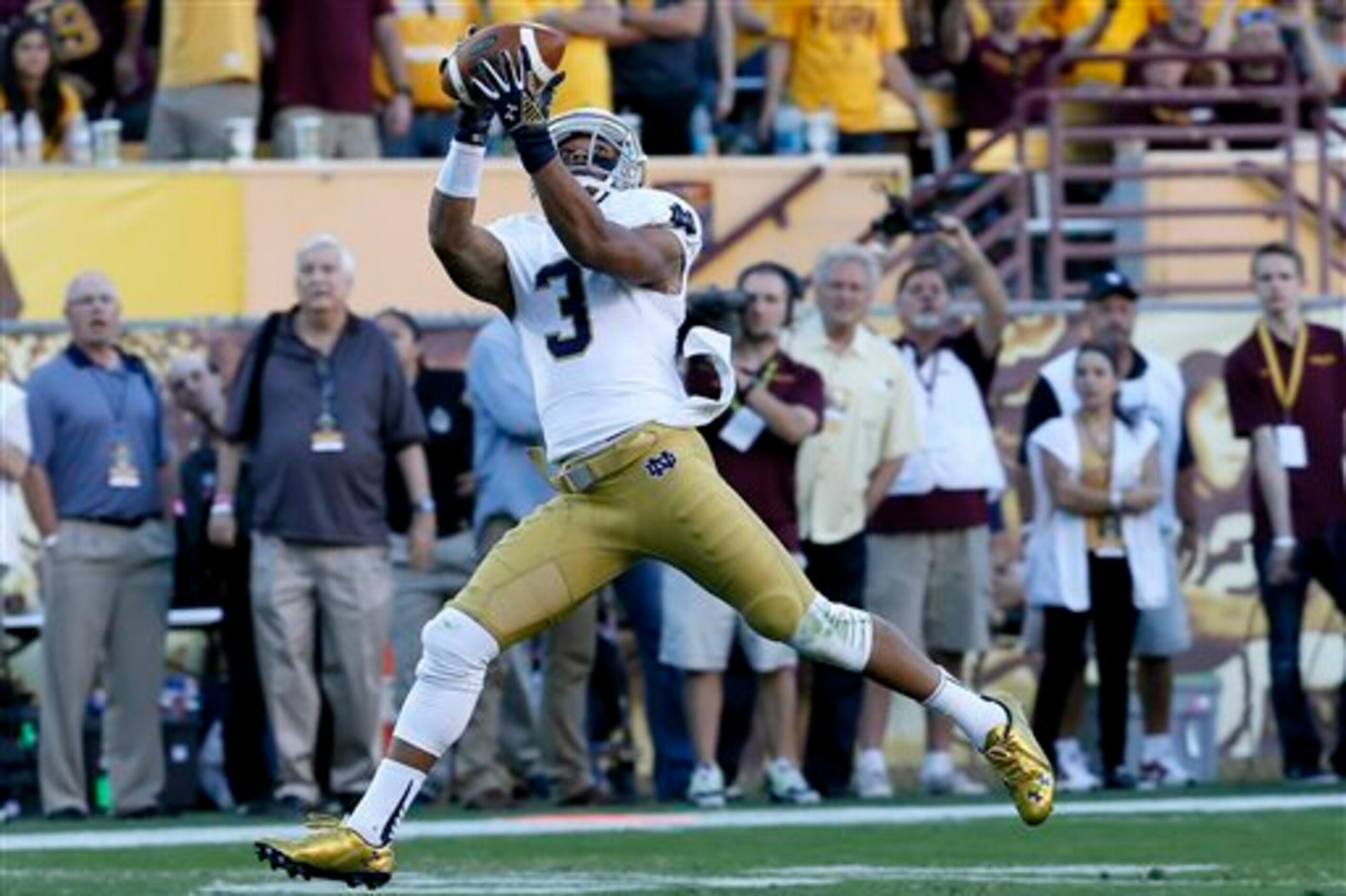 Amir Carlisle has played for both USC and Notre Dame.
