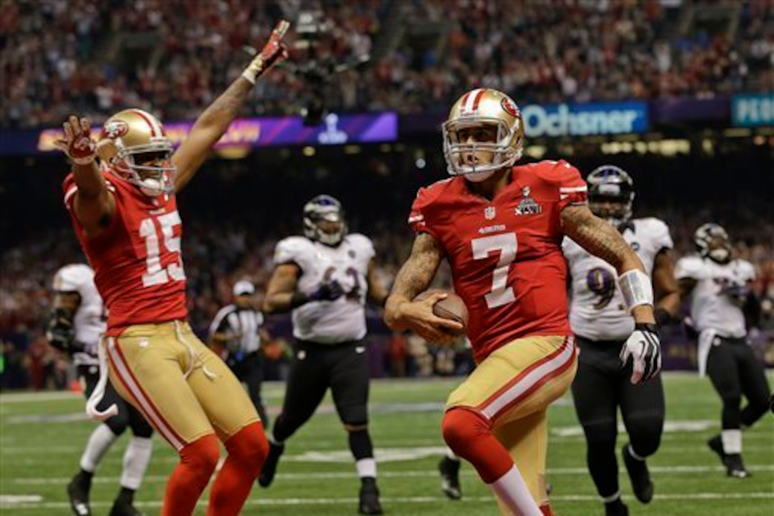 The 49ers were as close as a team can get to winning on the ultimate stage with Kaepernick as their quarterback. The 49ers were as close as a team can get to winning on the ultimate stage with Kaepernick as their quarterback.