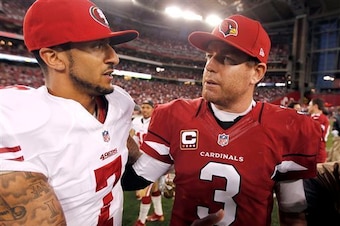 The 49ers secured their playoff standing in 2013 after Kaepernick helped beat division rival Arizona Cardinals in December.